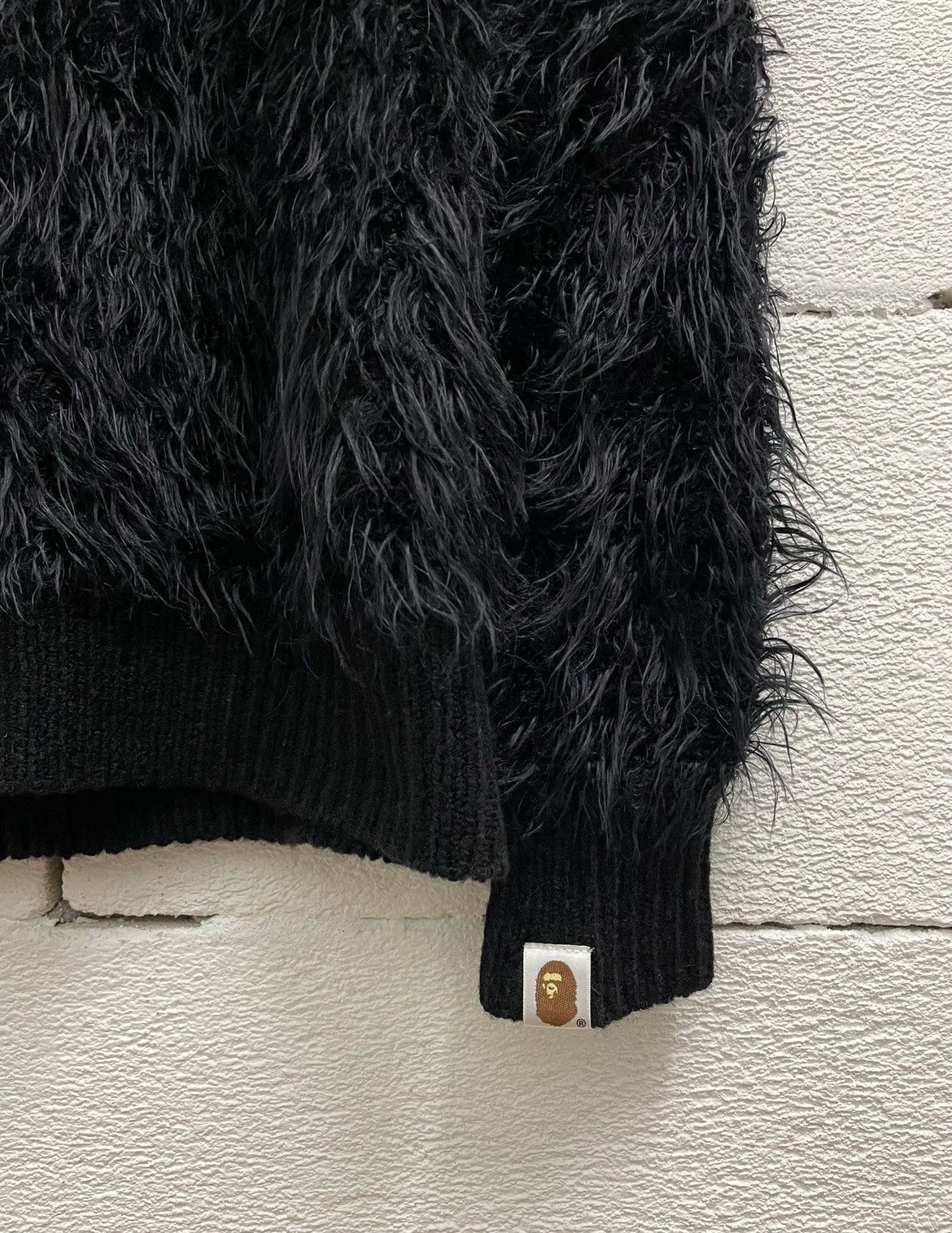 Bape A Bathing Ape Gorilla Wool Mohair Fur Sweater Size S / US 4 / IT 40 - 7 Thumbnail