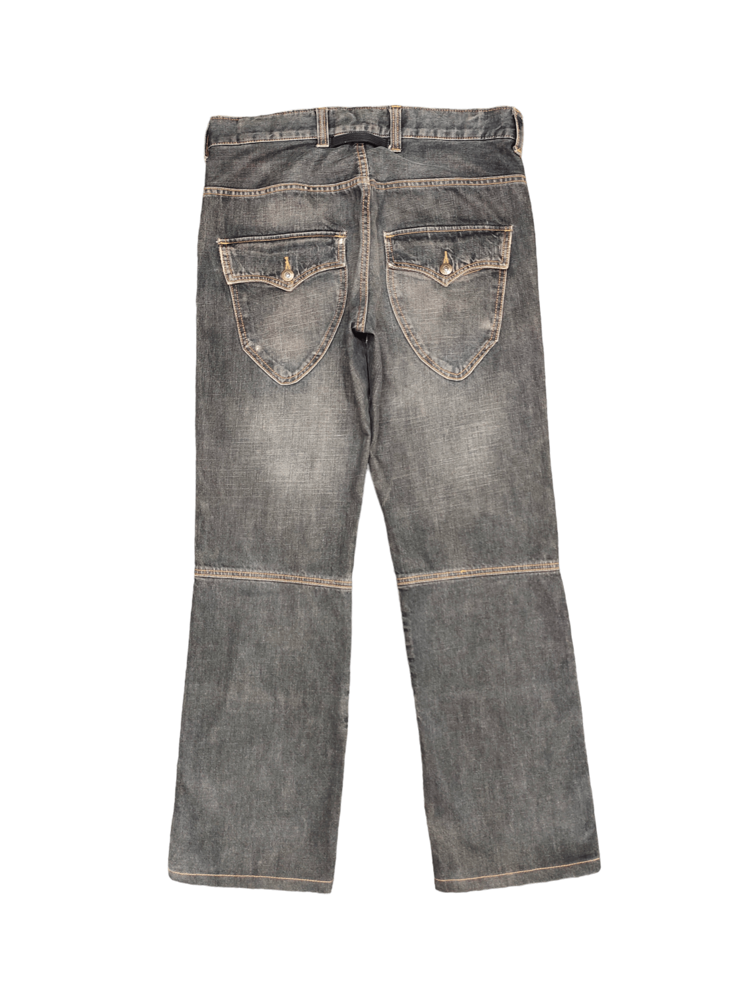 FCUK Vintage Fcuk Cut & Sew Denim Jean Regular Streetwear Y2k Size US 32 / EU 48 - 7 Thumbnail