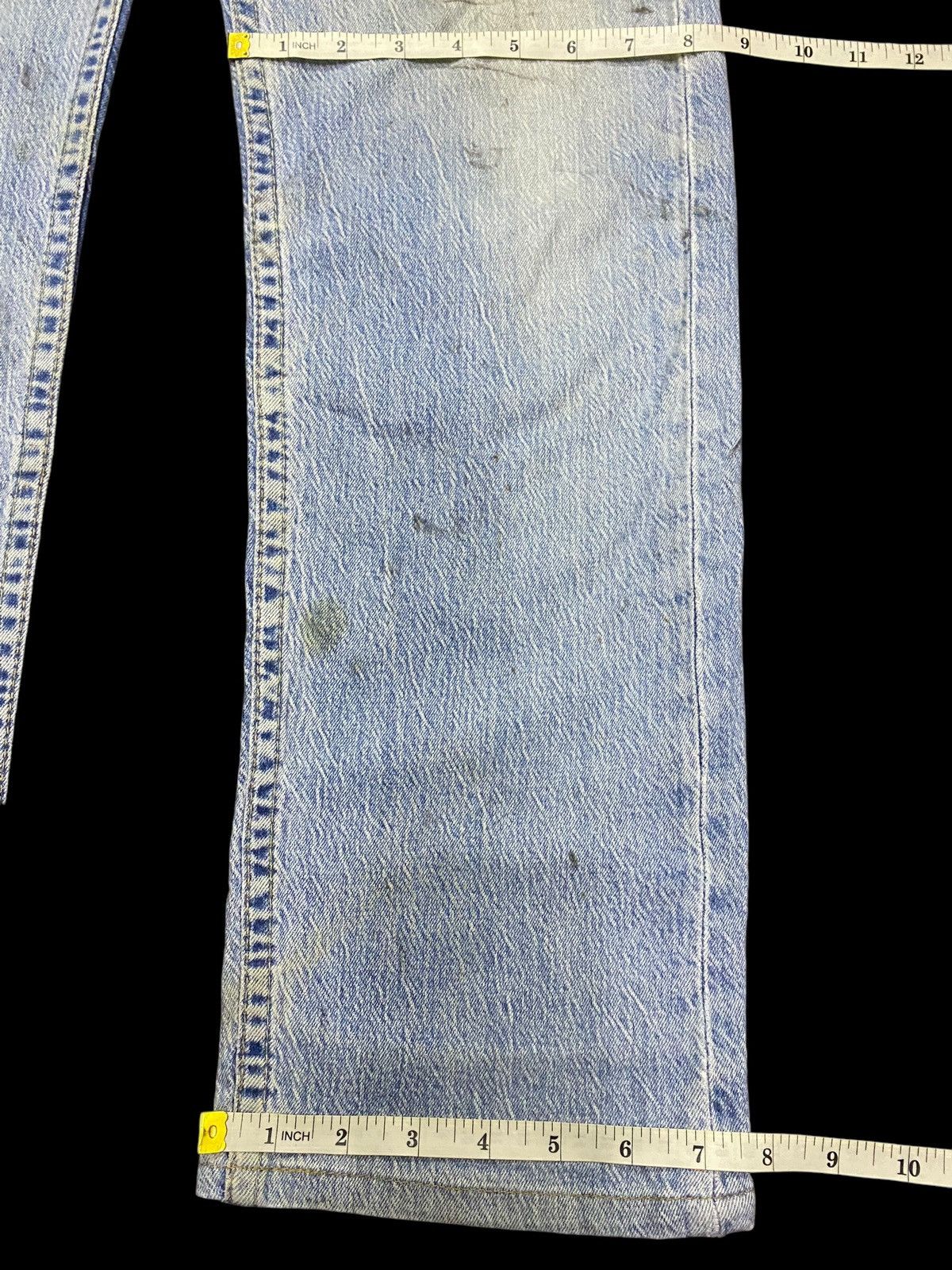 Levi's Made & Crafted Vintage Levis Big E Grunge Distressed Loose Jeans Size US 33 - 16 Thumbnail