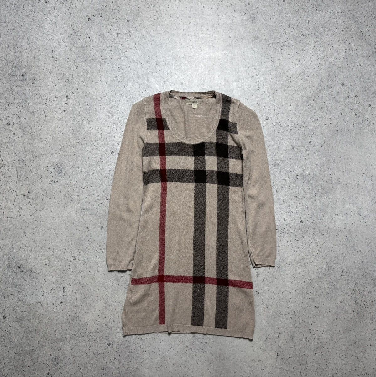 Burberry Burberry Checked Luxury Women’s Dress Vintage Size S Size S / US 4 / IT 40 - 1 Thumbnail