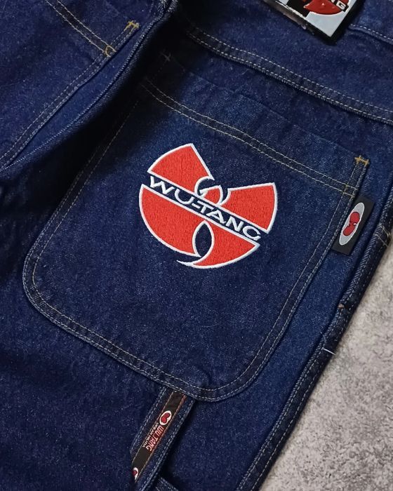 Wu-Tang Clan Wu Wear jeans, baggy vintage Wu-Tang Clan 90s hip hop Y2K 34 Size US 34 / EU 50 - 3 Thumbnail