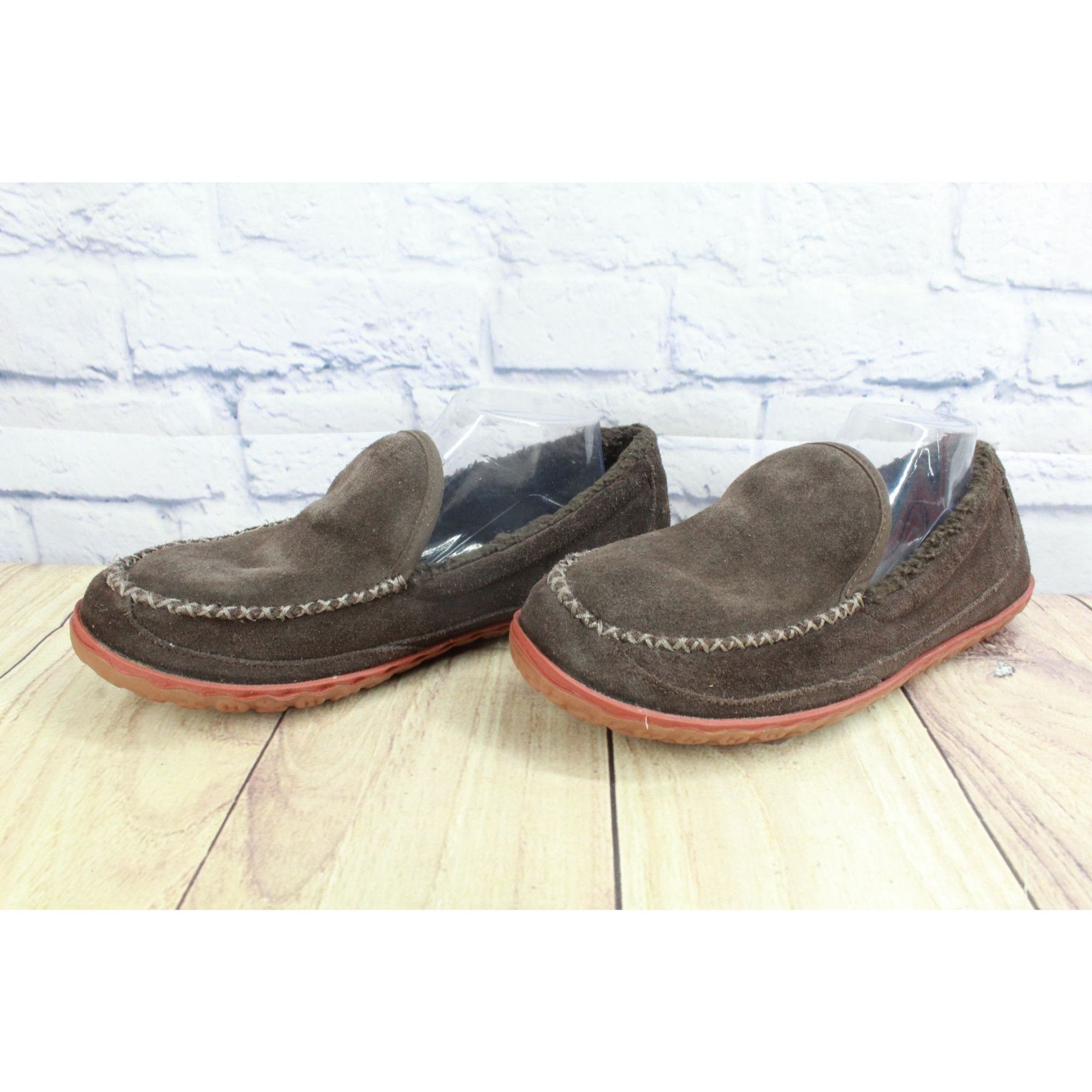 L.L. Bean LL Bean Men's Brown Suede Mountain Bean Slippers Size US 9 / EU 42 - 3 Thumbnail