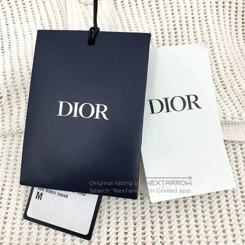 Dior Dior Gray-White Men's Polo Shirt . Size US M / EU 48-50 / 2 - 6 Thumbnail