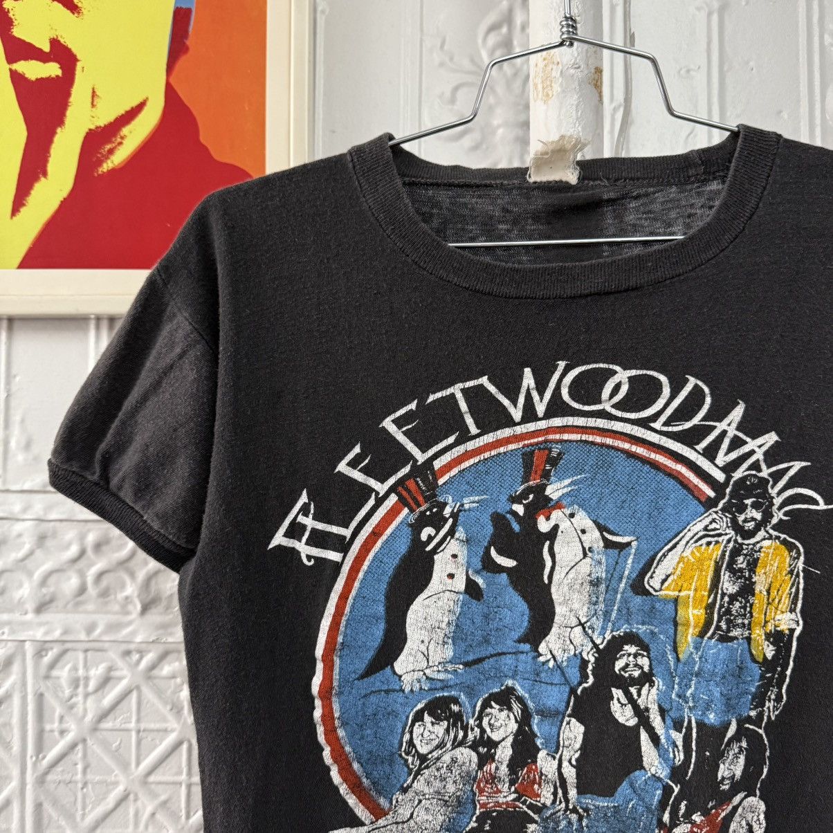 Vintage 1970s vintage fleetwood mac tshirt Size US XS / EU 42 / 0 - 2 Thumbnail