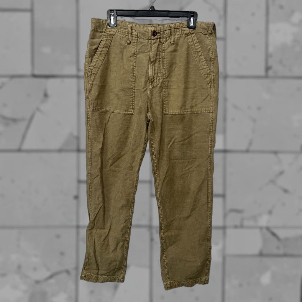 Lucky Brand Lucky Brand Beige Pants Mens Size 32x29 Chino Regular 29 Inseam Mens Beige Pants Size US 32 / EU 48 - 1 Thumbnail