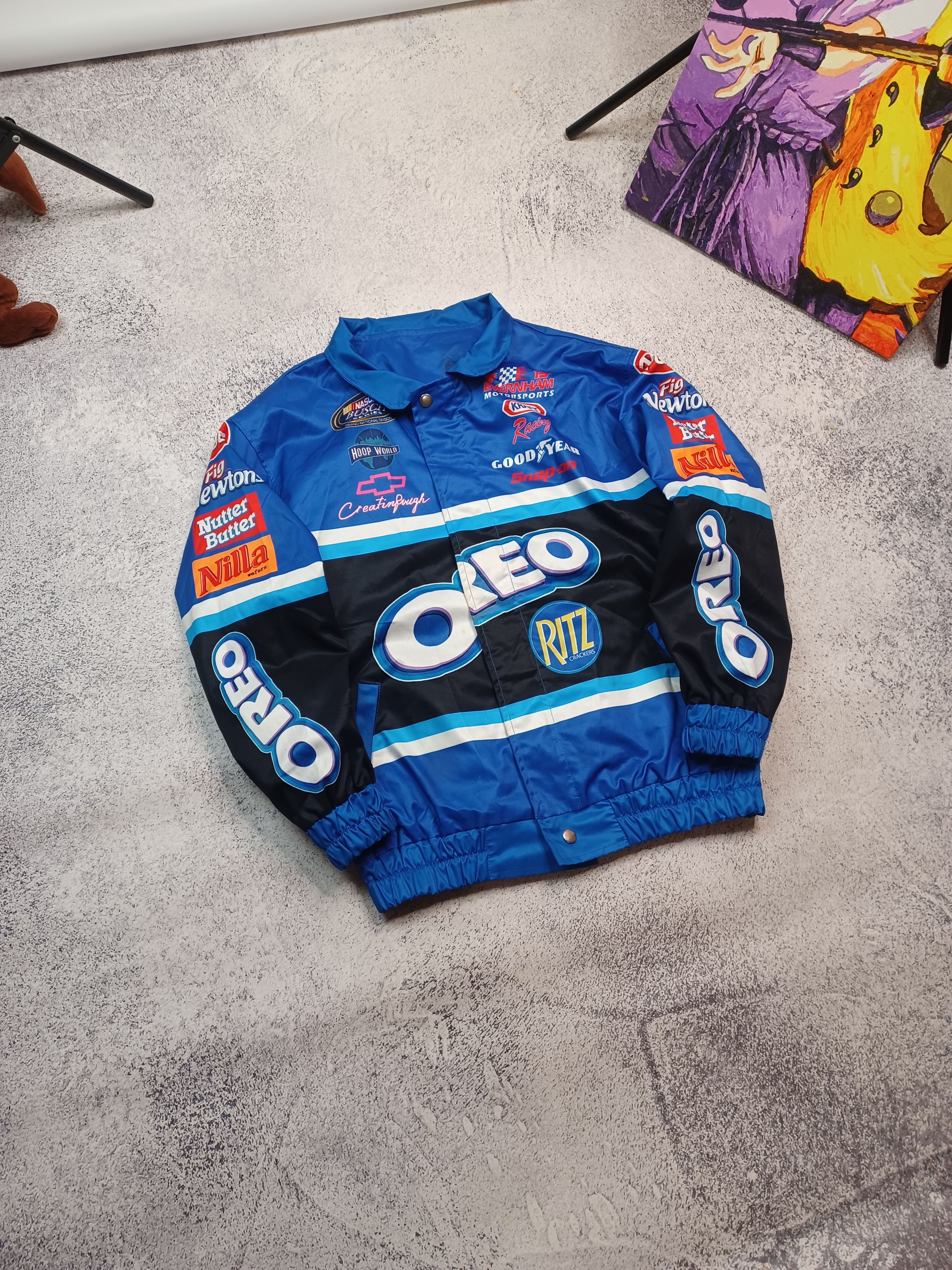 Other Vintage NASCAR Style Racing Jacket - OREO Size US S / EU 44-46 / 1 - 5 Thumbnail