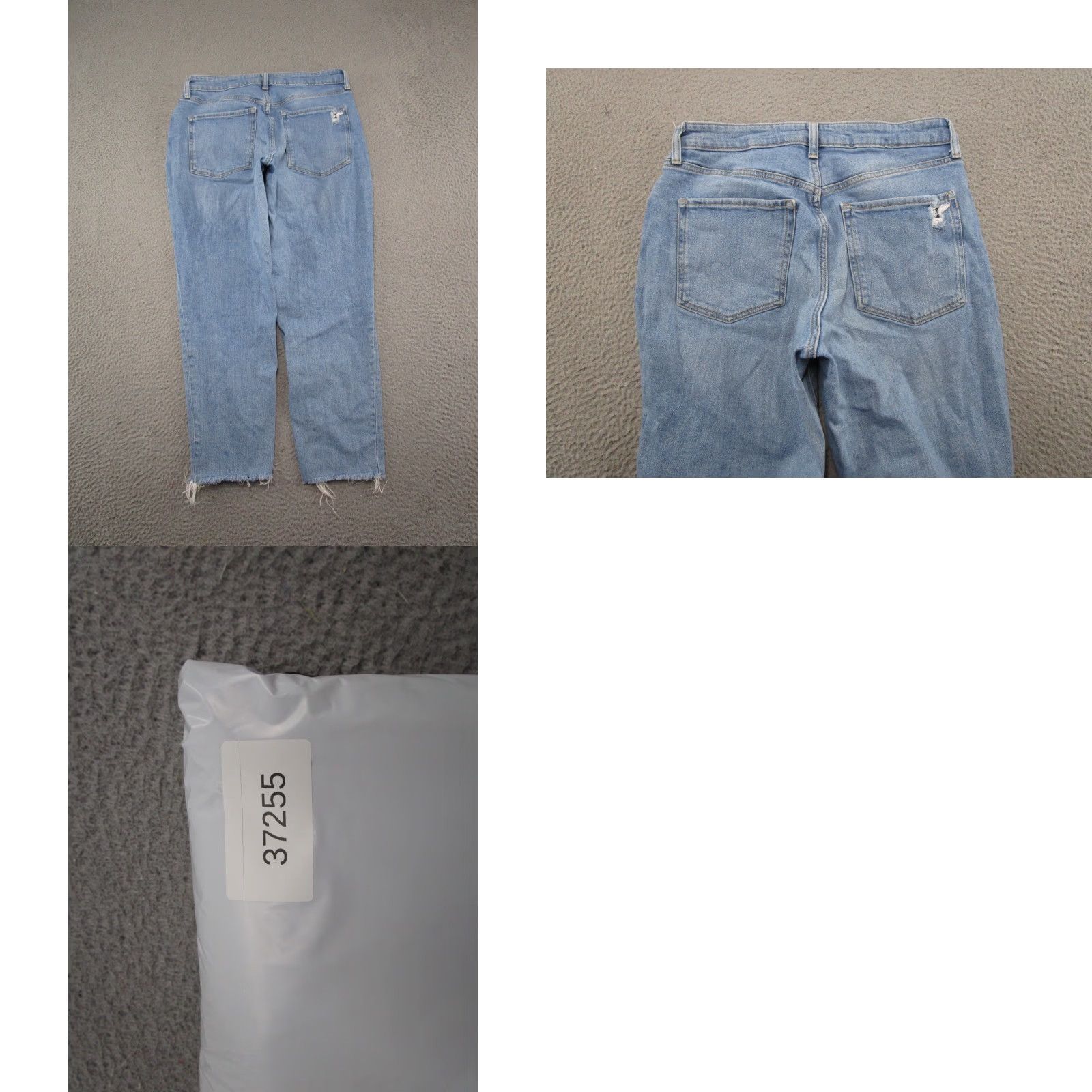 Old Navy Old Navy Jeans Womens Size 14 Straight 5-Pocket Denim Cotton Stretch High Rise Blue Jeans Size 36" / US 14 / IT 50 - 9 Thumbnail