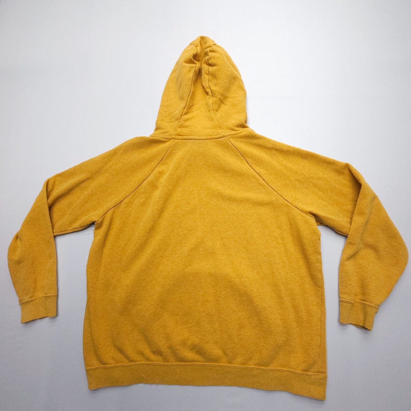 Nike Nike Sportswear Essential Funnel Neck Hoodie Mens XL Yellow Pullover Swoosh Size US XL / EU 56 / 4 - 2 Thumbnail