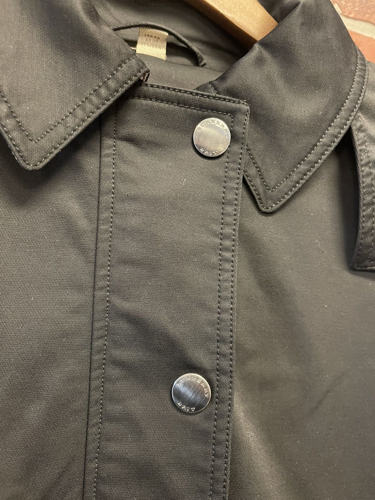 Burberry Size M - Burberry Brit Jacket Black Parka/Raincoat Size M / US 6-8 / IT 42-44 - 5 Thumbnail