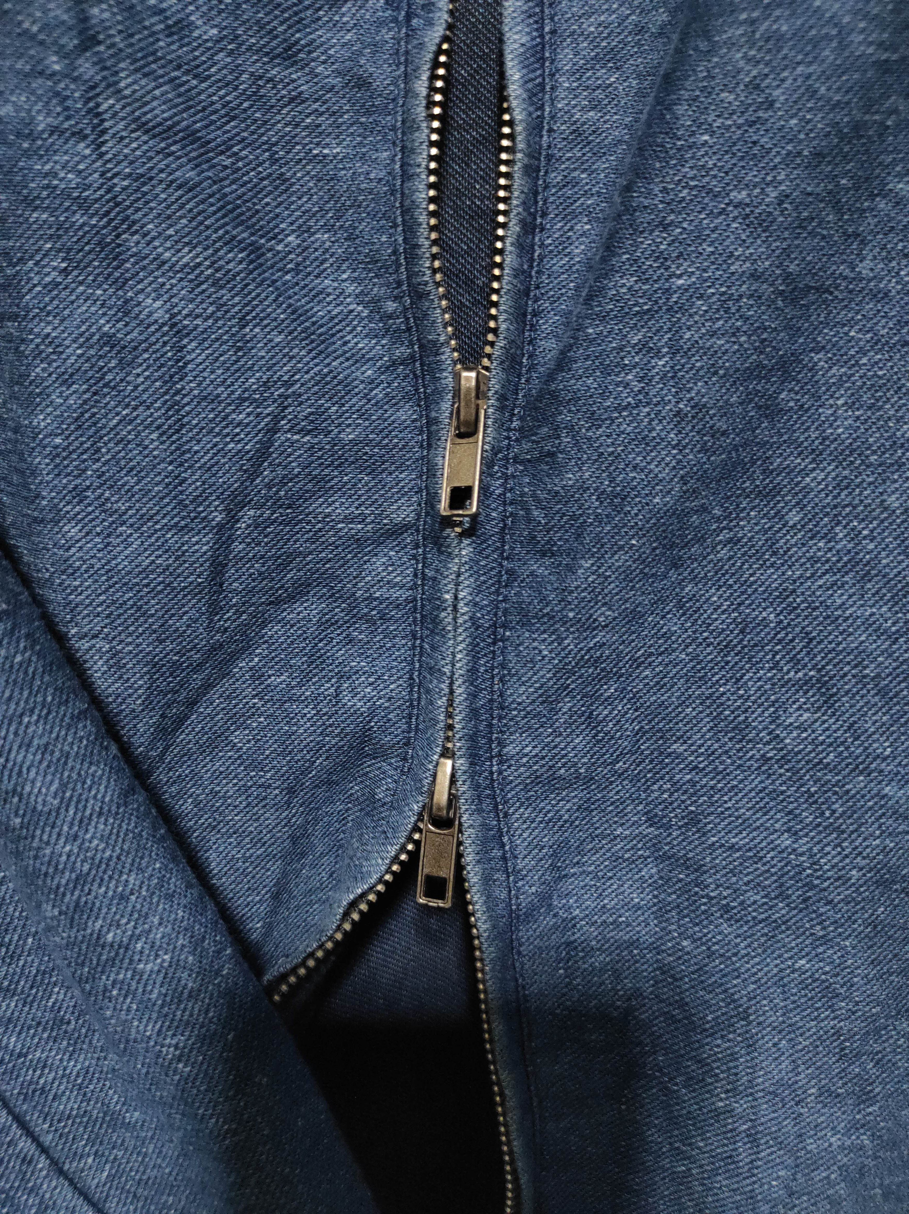 If Six Was Nine Confirm Denim Double Zip Fur Hoodie LGB IfSixWasNine style Size US M / EU 48-50 / 2 - 4 Thumbnail