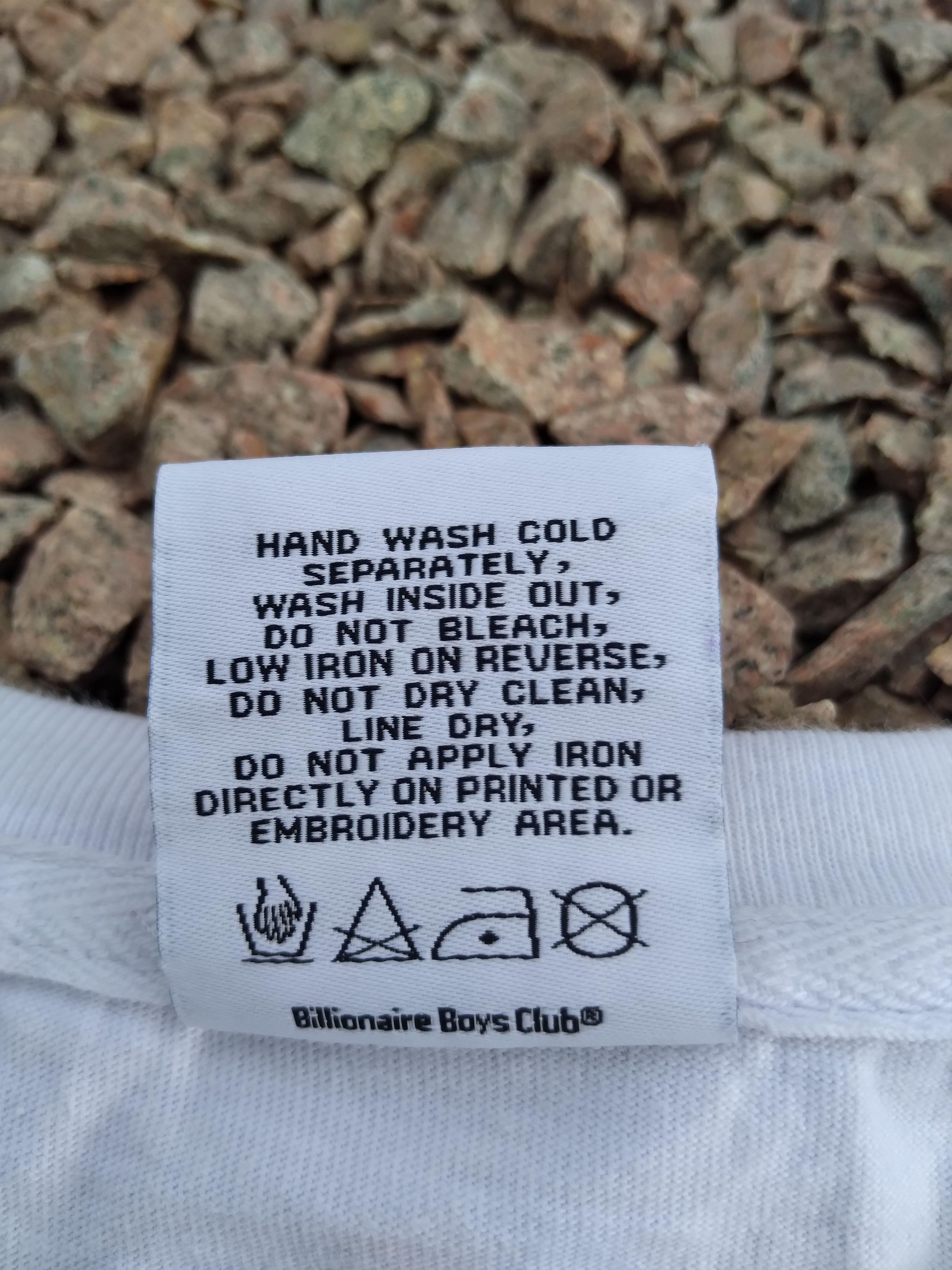 Billionaire Boys Club BILLIONAIRE BOYS CLUB PHARREL SPELLOUT OVERSIZED WHITE TEE Size US XXL / EU 58 / 5 - 7 Thumbnail