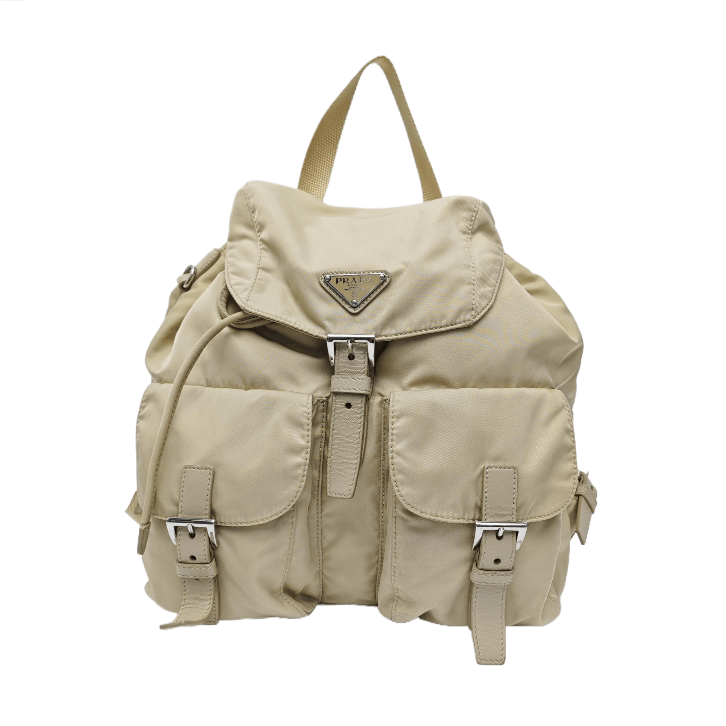 Prada Prada Nylon Logo Backpack Size ONE SIZE Size ONE SIZE - 1 Thumbnail