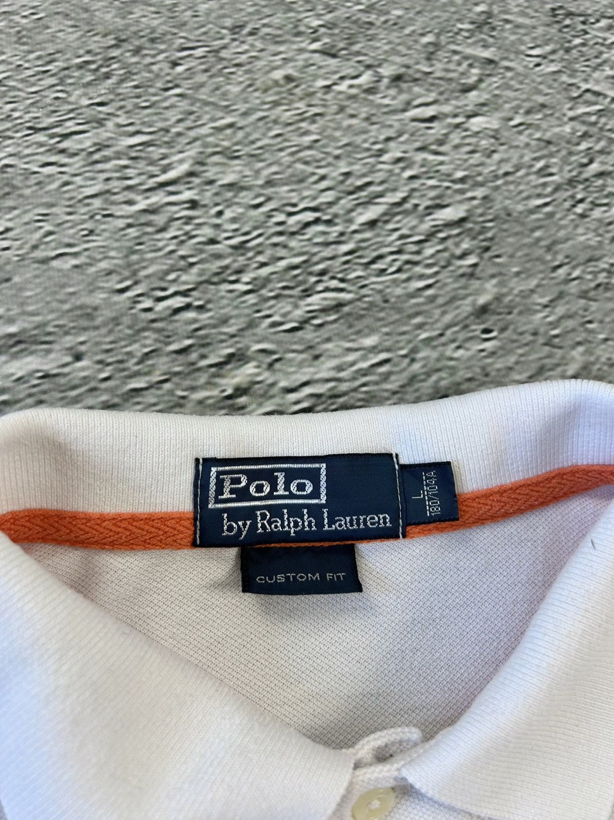 Polo Ralph Lauren × Ralph Lauren × Vintage Chief Keef Polo Ralph Lauren white USA big pony Size US L / EU 52-54 / 3 - 3 Thumbnail