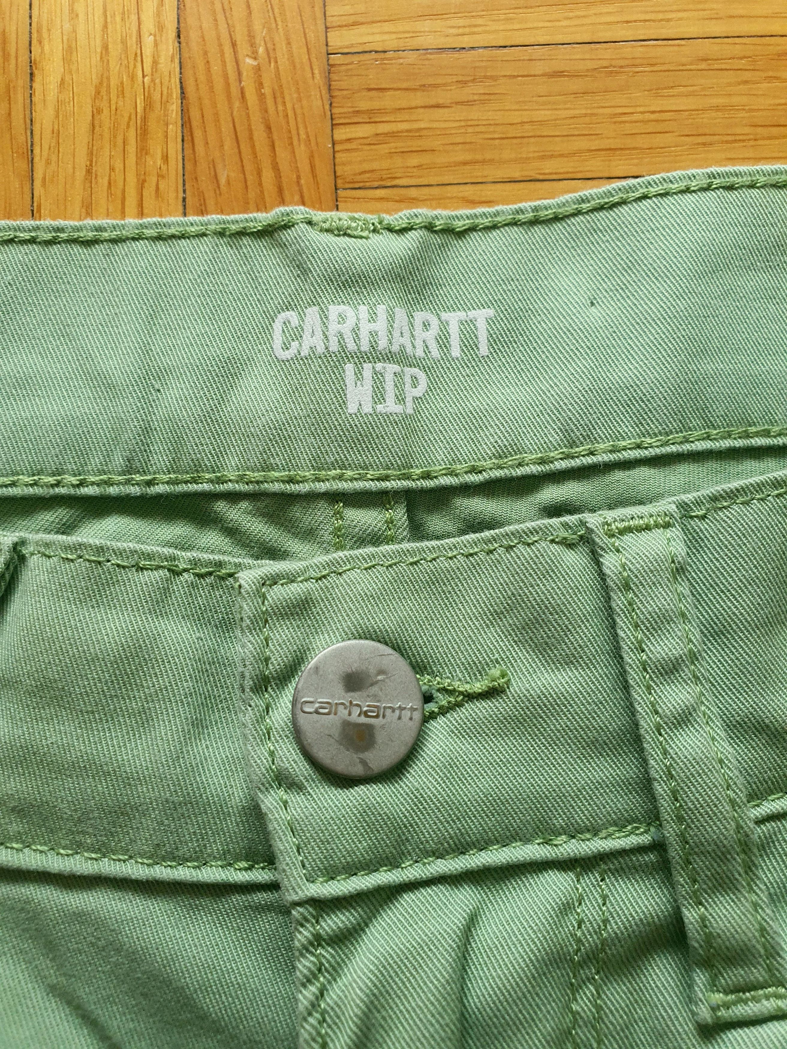 Carhartt Wip Shorts - Mod: SWELL SHORT - Faded Green - W31 Size US 31 - 5 Thumbnail