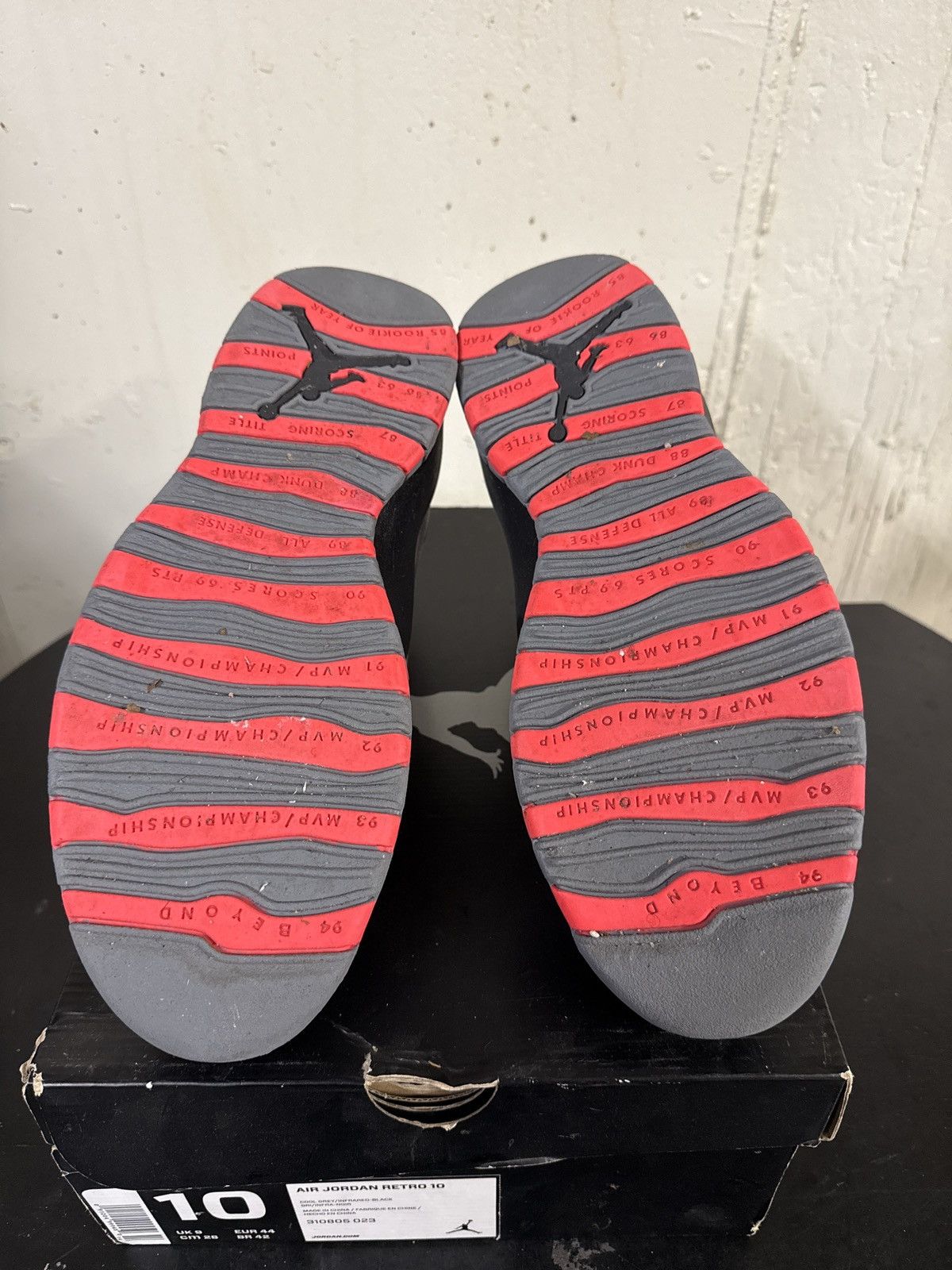 Jordan Brand × Nike Jordan 10 stealth Size US 10 / EU 43 - 5 Thumbnail