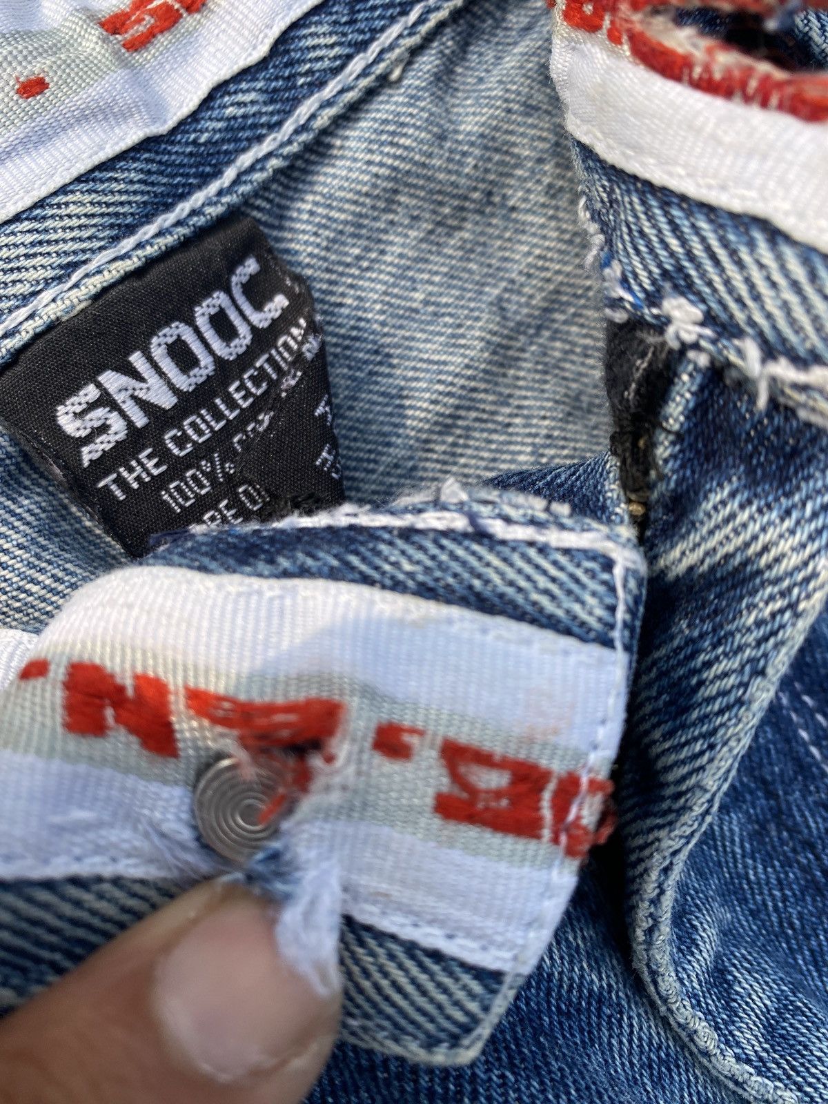 JNCO × Vintage Snooc Vintage Thrashed Hiphop jean Size US 32 / EU 48 - 10 Thumbnail
