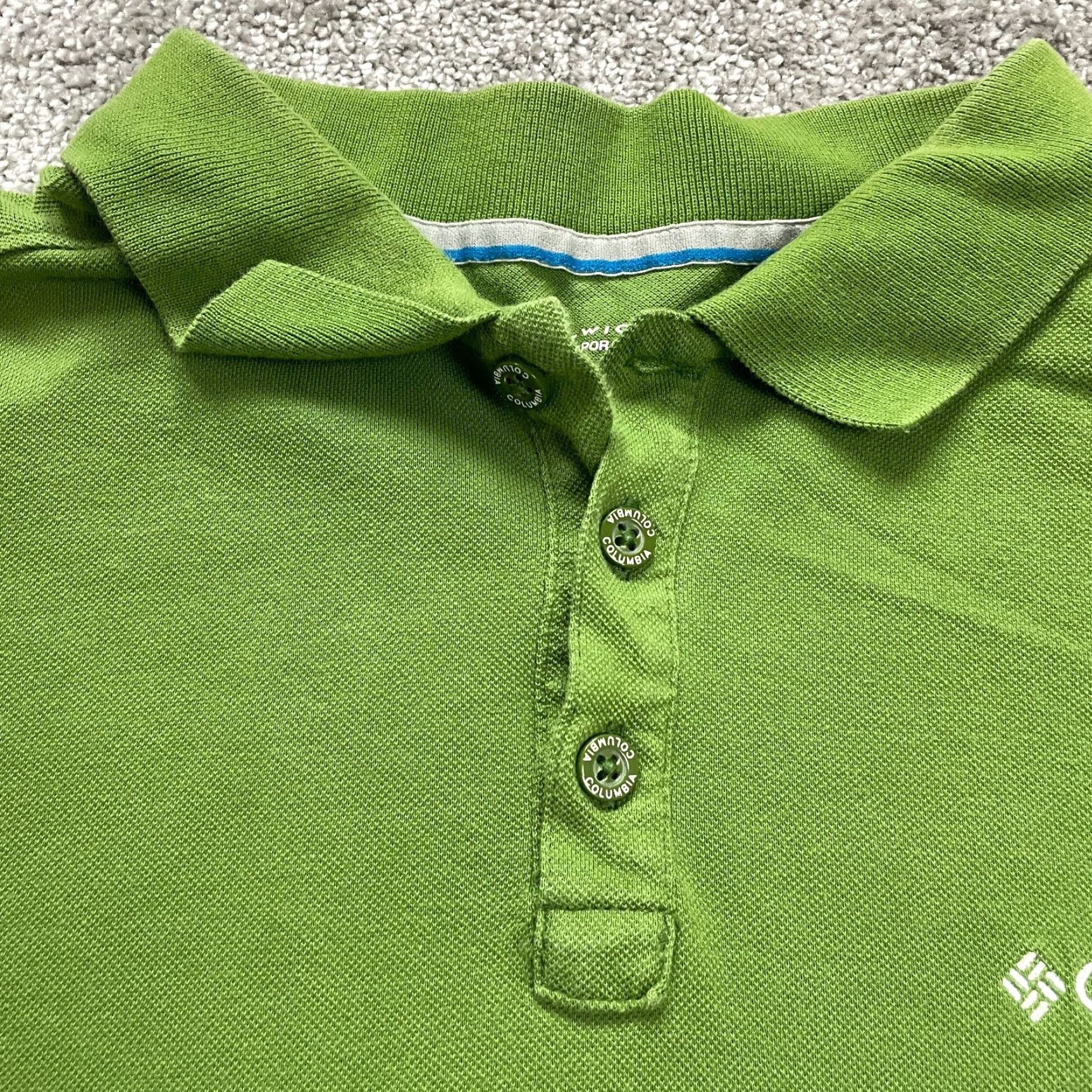 Vintage Columbia Polo Shirt Mens Large Green Short Sleeve Omni Wick Casual Outdoor Size US L / EU 52-54 / 3 - 4 Thumbnail