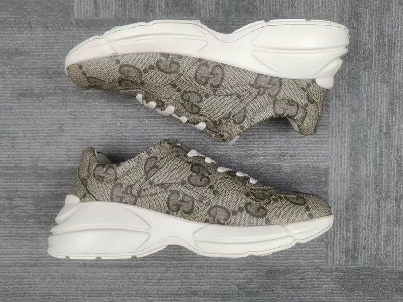 Gucci Gucci Logo Patterned Dad Sneakers Size 10-2506 Size US 10 / EU 43 - 4 Thumbnail