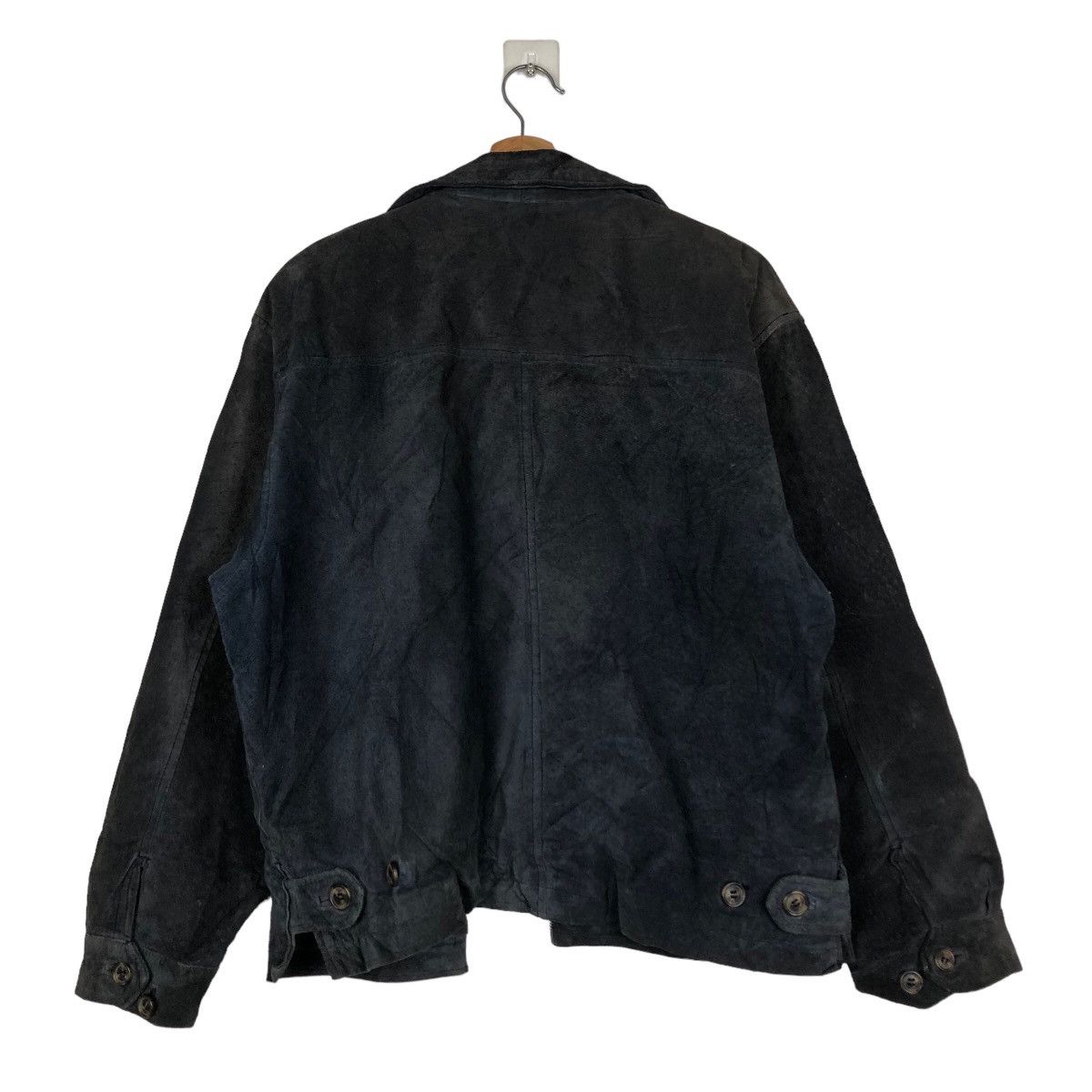 Japanese Brand 🔥Biker Genuine Leather Jacket Machope Issey Miyake Blanket Size US M / EU 48-50 / 2 - 8 Thumbnail
