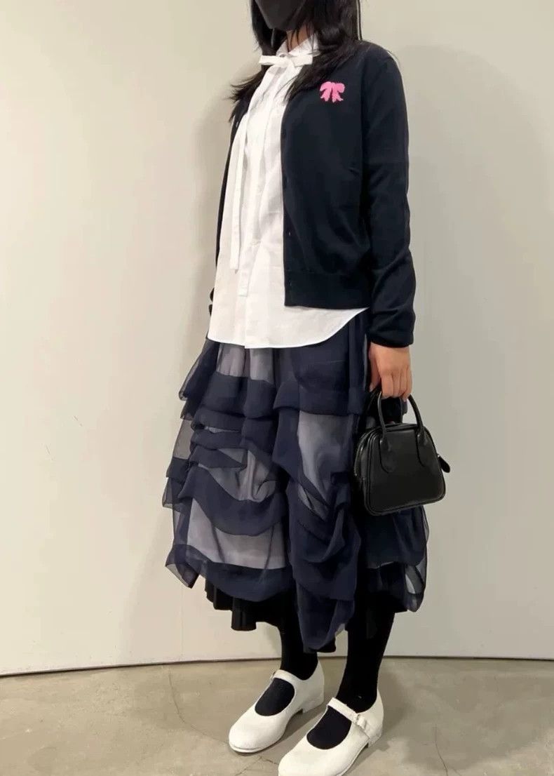 Comme des Garcons Comme Des Garcons size M Irregular half skirt Size 25" / US 0 / IT 36 - 6 Thumbnail
