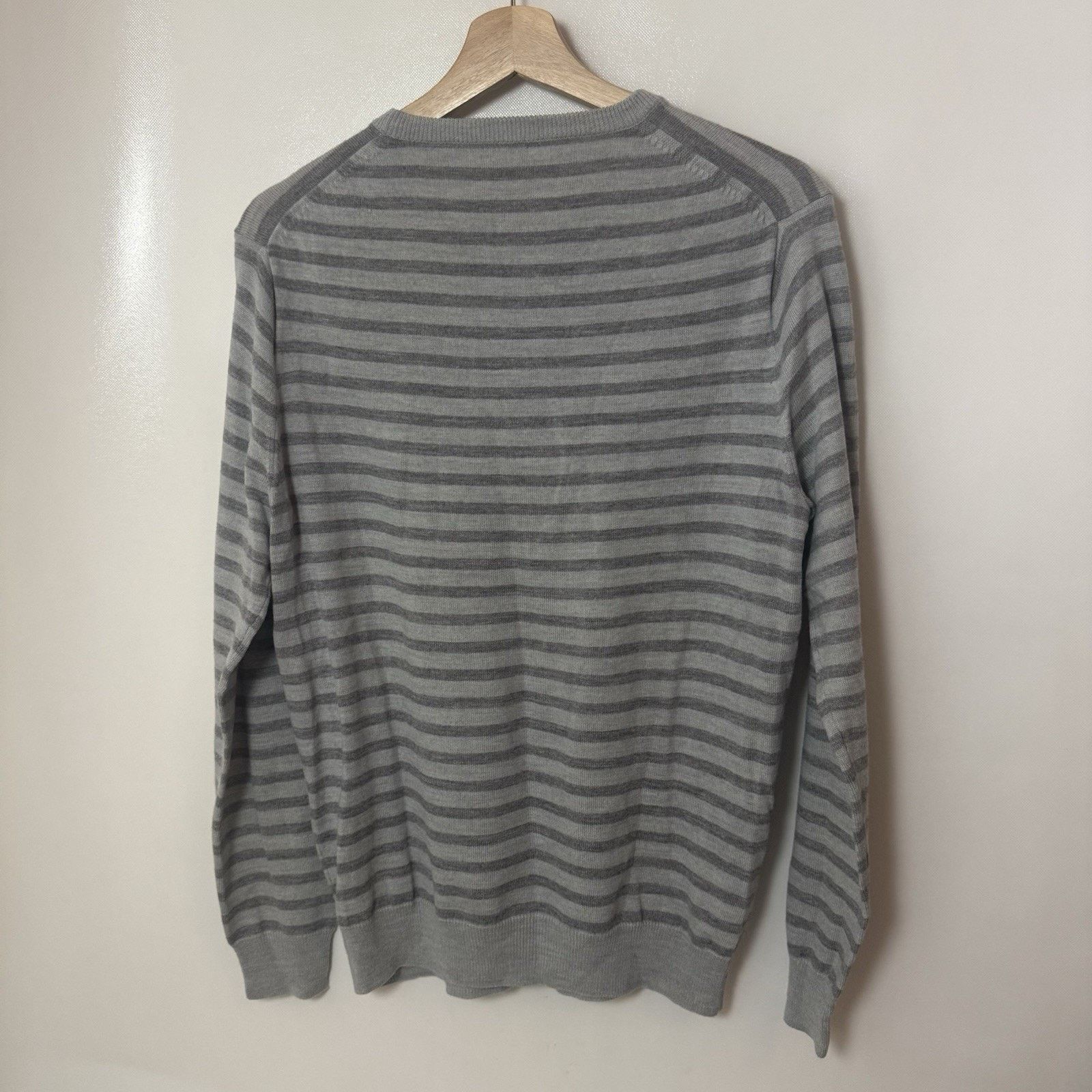 J.Crew J Crew 100% Merino Wool Sweater Gray Career Casual Preppy Size US S / EU 44-46 / 1 - 2 Thumbnail