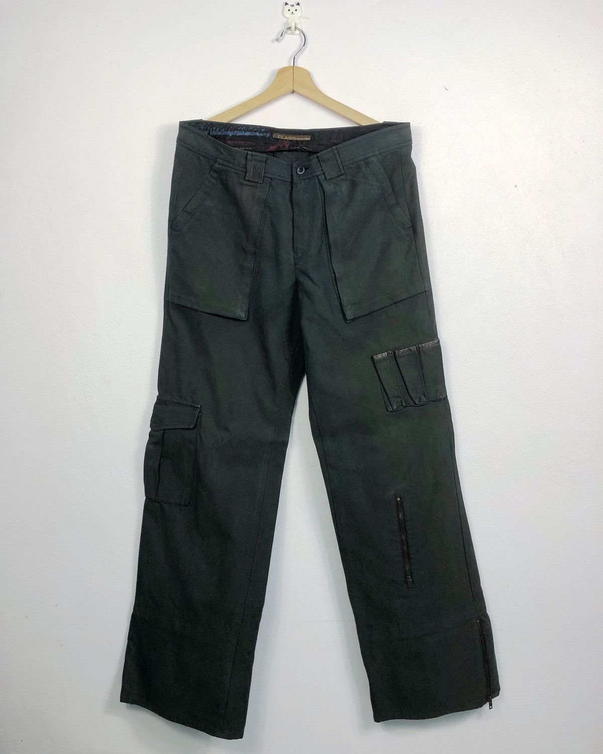 Roberto Cavalli Vintage Class by Roberto Cavalli Cargo Pants Made in Italy Size US 34 / EU 50 - 1 Thumbnail