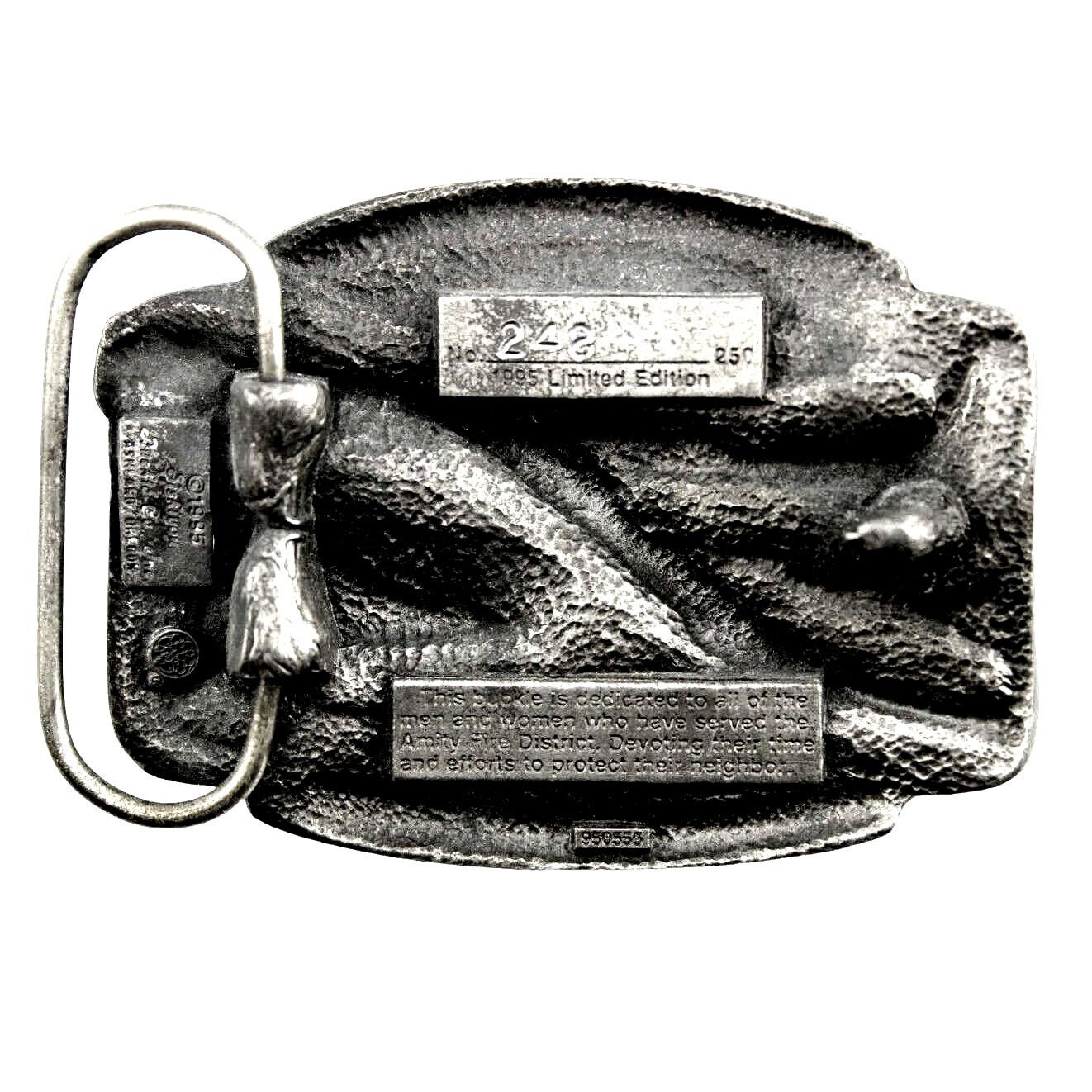 Other Belt Buckle Amity Fire District Station No. 5 '95 Centennial Size ONE SIZE - 2 Thumbnail
