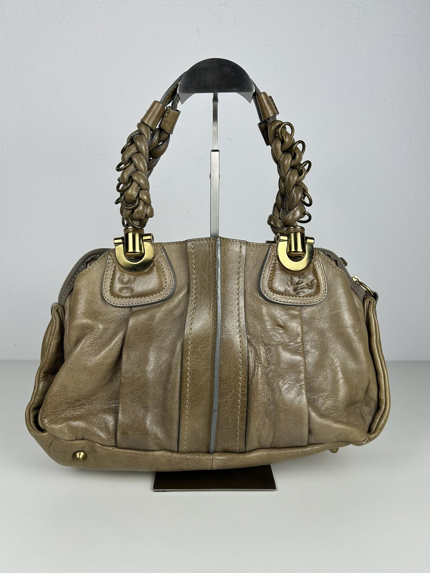 Chloe Vintage y2k chloe heloise leather handbag Size ONE SIZE - 2 Thumbnail
