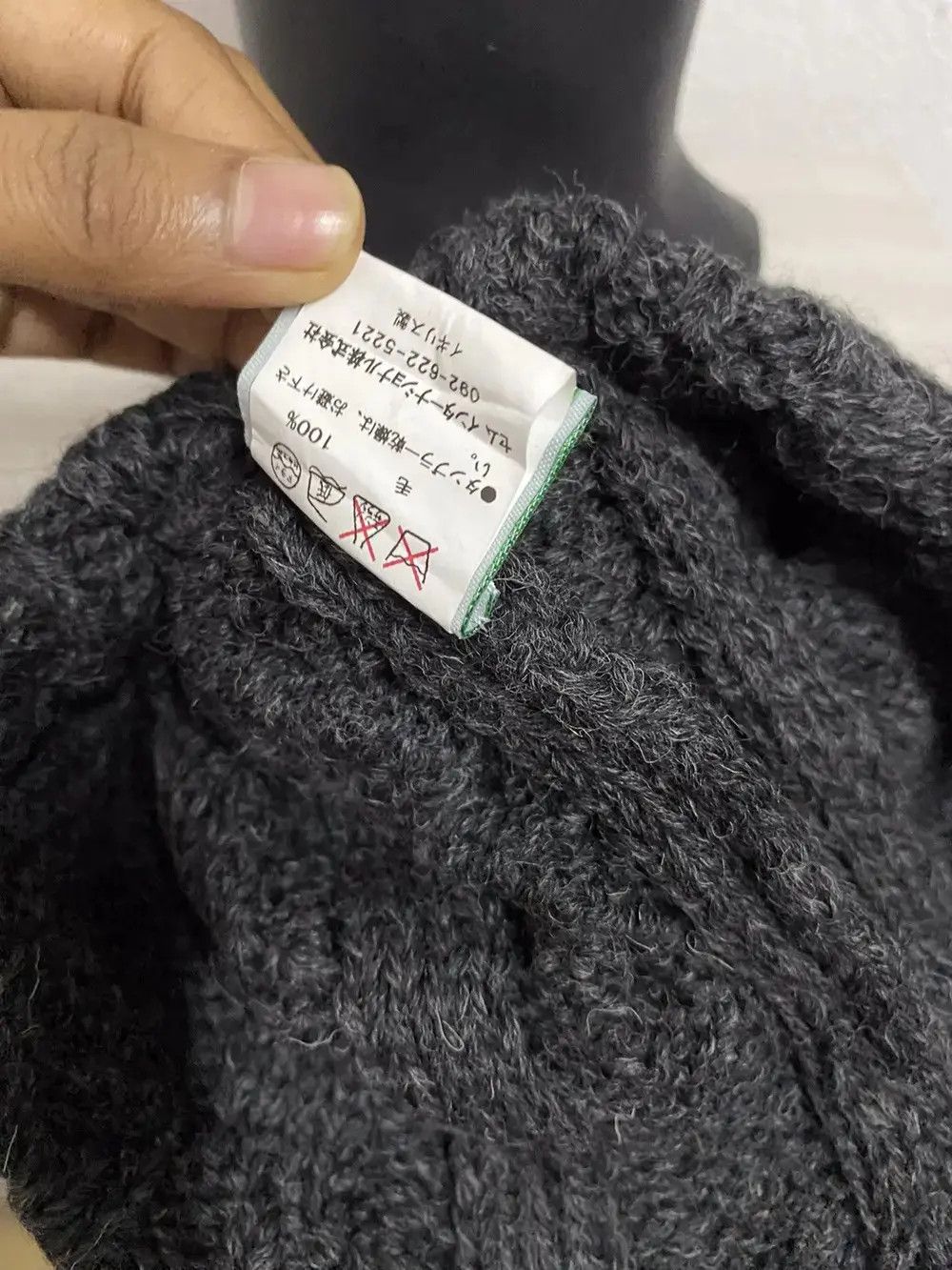Japanese Brand × Vintage Stuart Austin Plain Knit Beanie Hat Size ONE SIZE - 7 Thumbnail