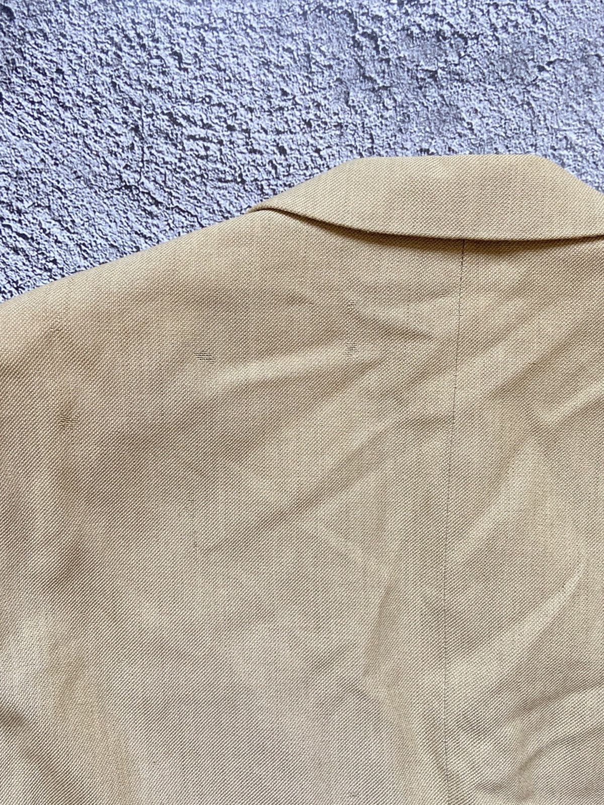 Saint Laurent Paris × Vintage × Yves Saint Laurent Vintage Yves Saint Laurent Distressed Blazer YSL Size 52R - 9 Thumbnail