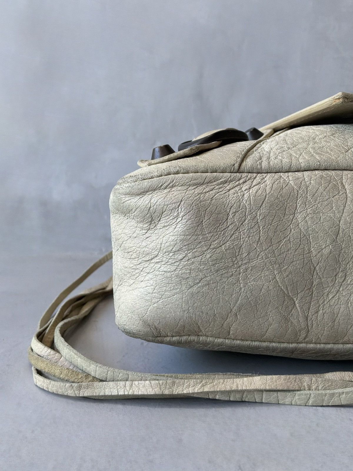 Balenciaga Balenciaga - Le First - Beige Lambskin Bag Size ONE SIZE - 12 Thumbnail