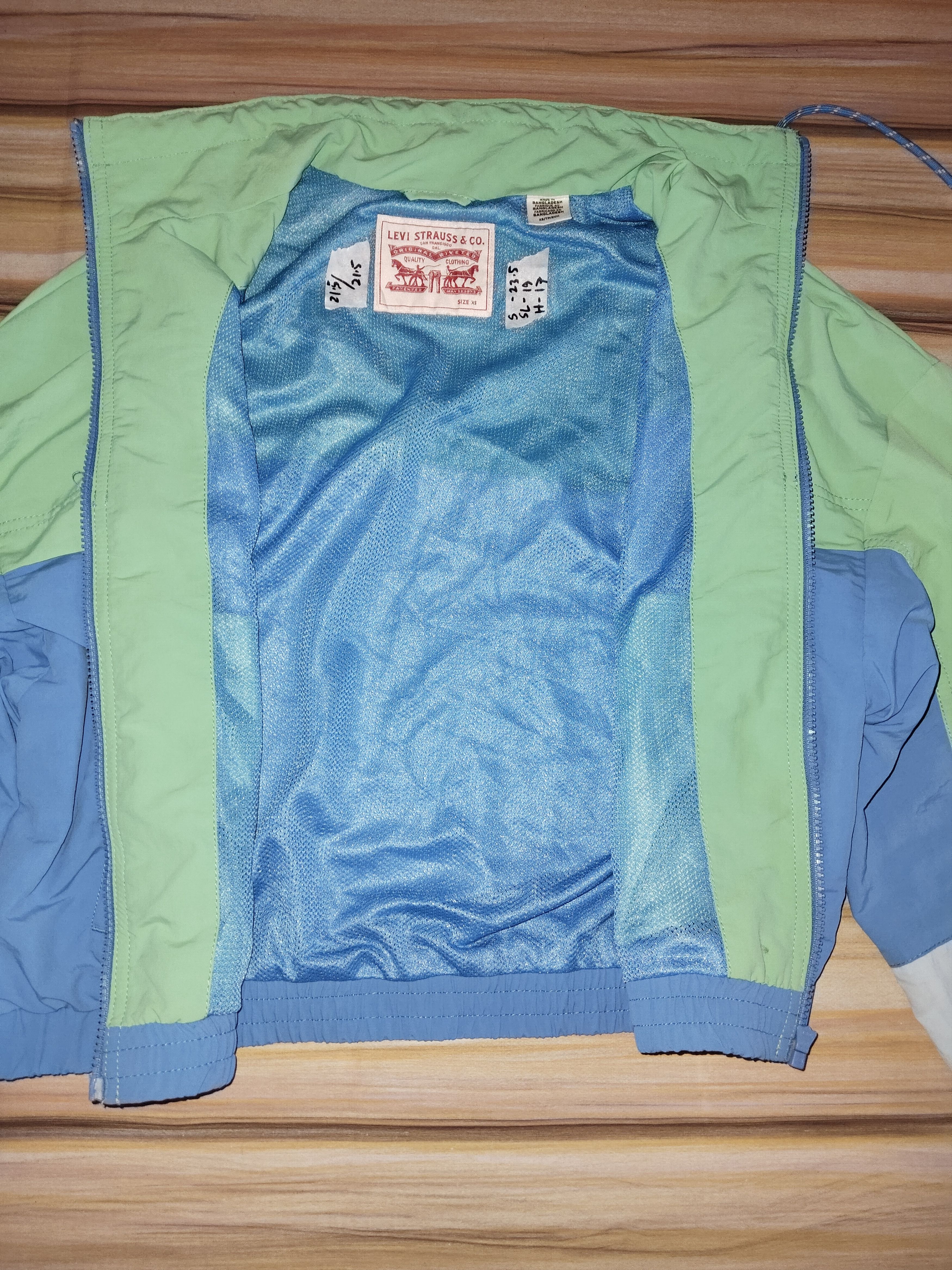 Levi's Levis Windbreaker Jacket Size US S / EU 44-46 / 1 - 3 Thumbnail