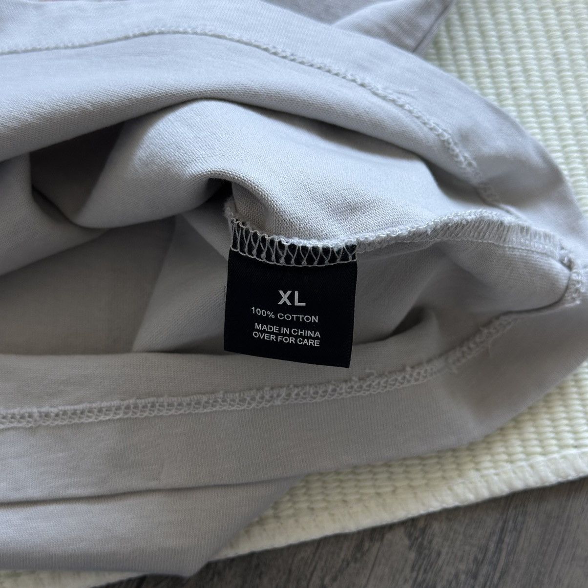 Other G WEST Too Loud Heavy Weight Light Grey Oversized Tshirt Size US XL / EU 56 / 4 - 6 Thumbnail