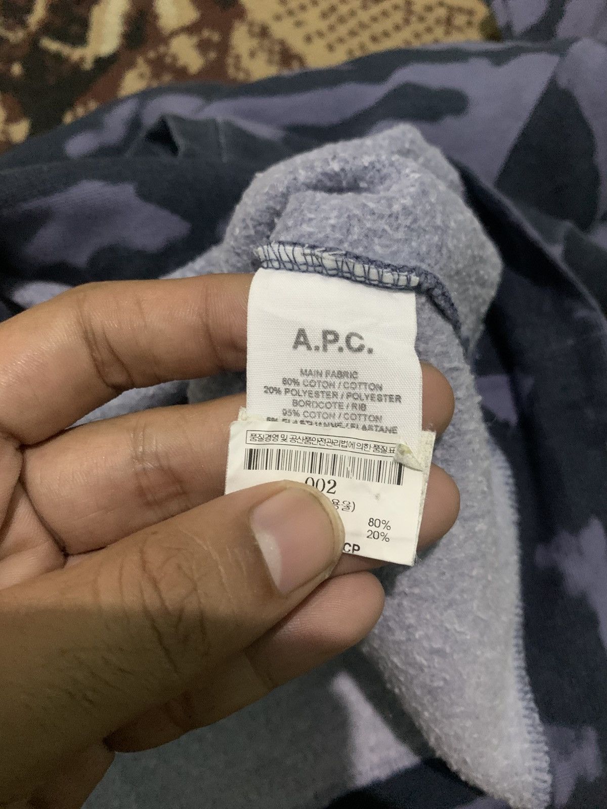 A.P.C. Vintage Crewneck A.P.C Tie Dye Size US M / EU 48-50 / 2 - 4 Thumbnail