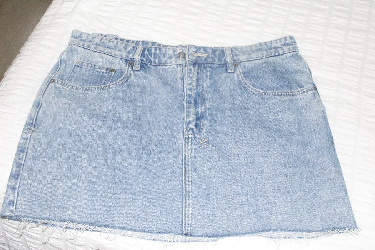 Ksubi Ksubi Denim Skirt Size 32" / US 10 / IT 46 - 2 Thumbnail