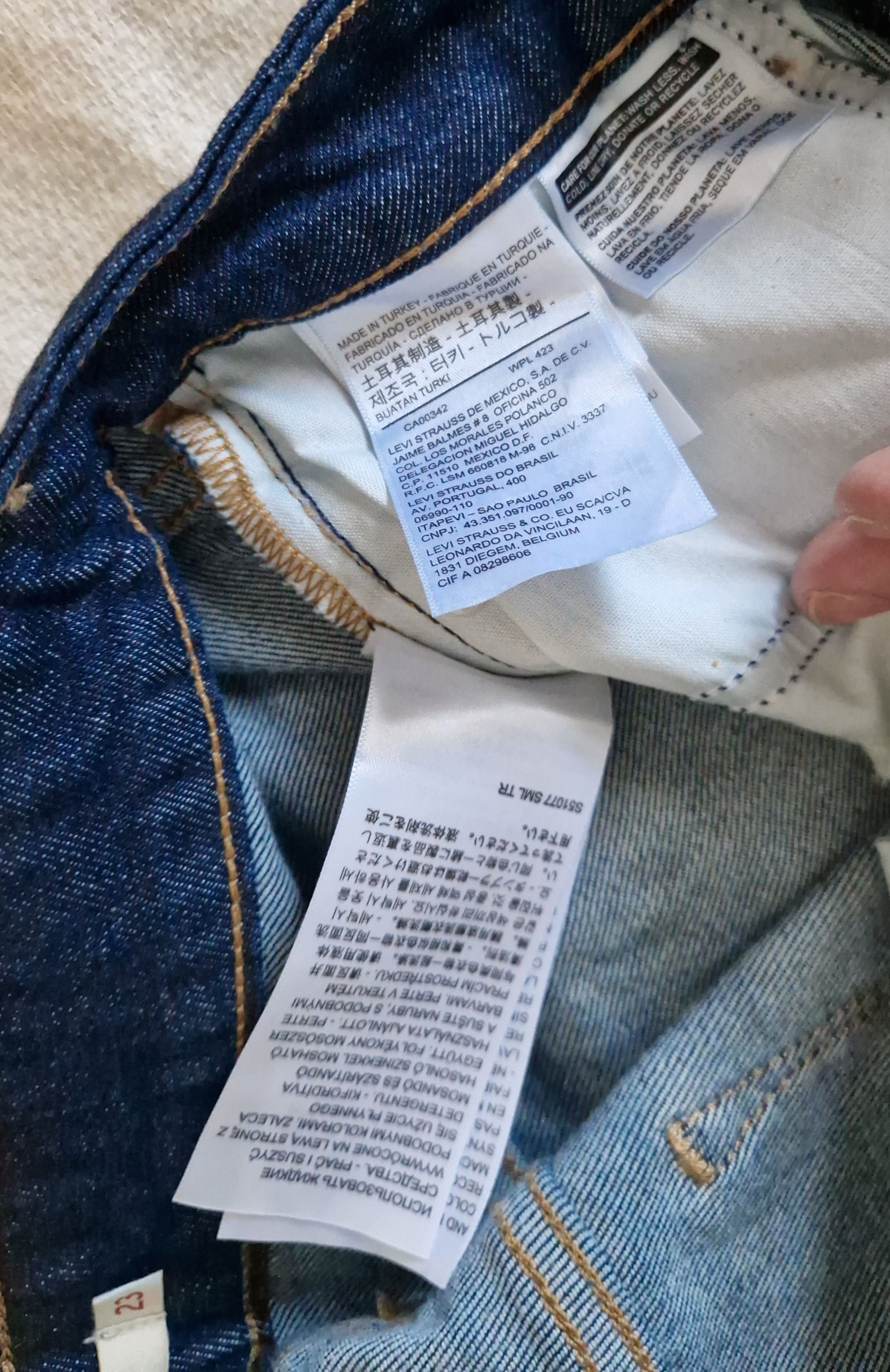 Levi's Woman jeans Levi's 714 Size 26" / US 2 / IT 38 - 4 Thumbnail