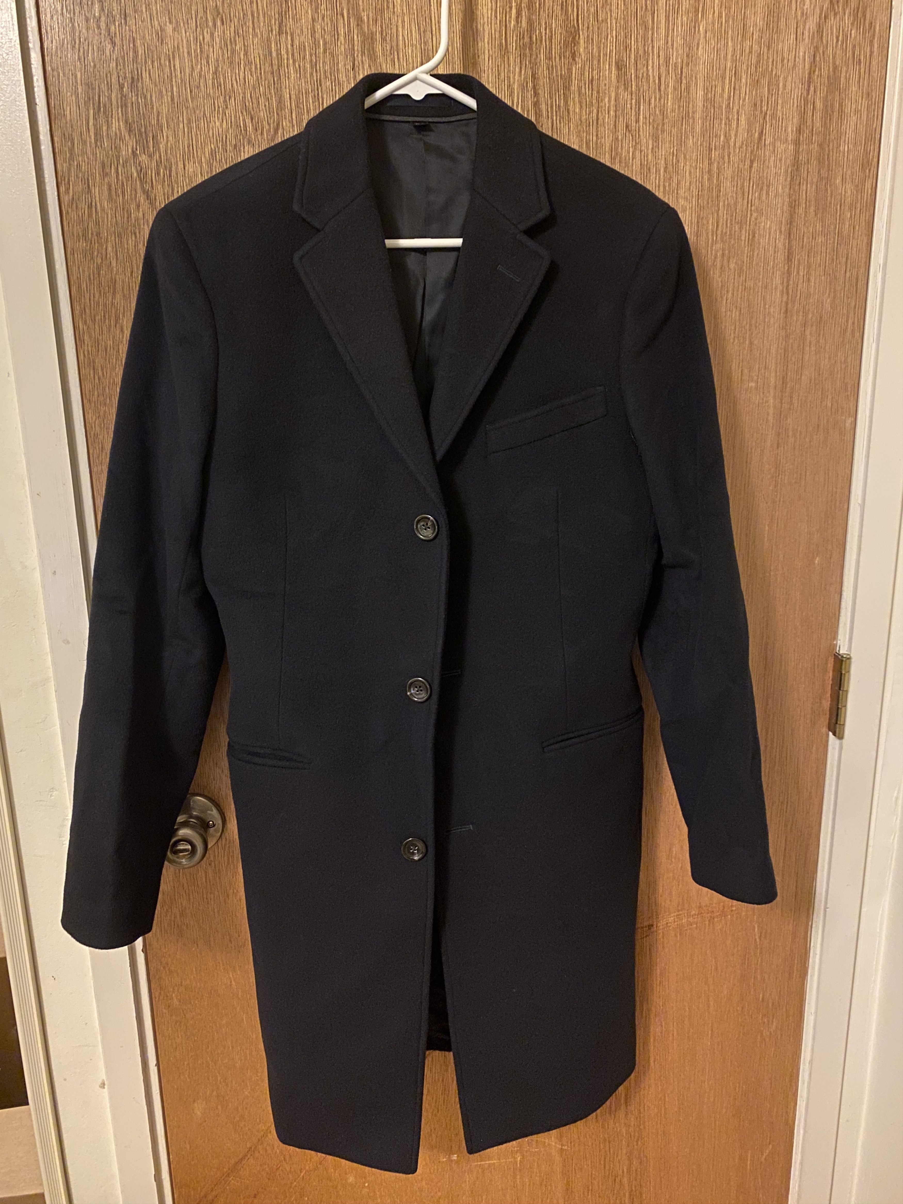 J.Crew J.Crew Ludlow Topcoat in Italian Wool-Cashmere Size US S / EU 44-46 / 1 - 1 Thumbnail