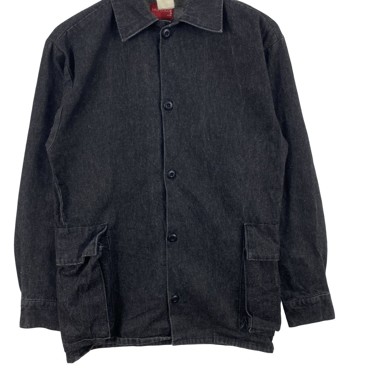 Vintage Vintage HAYSTACK USA Denim Chore Jacket Button Up Workwear Size US S / EU 44-46 / 1 - 6 Thumbnail