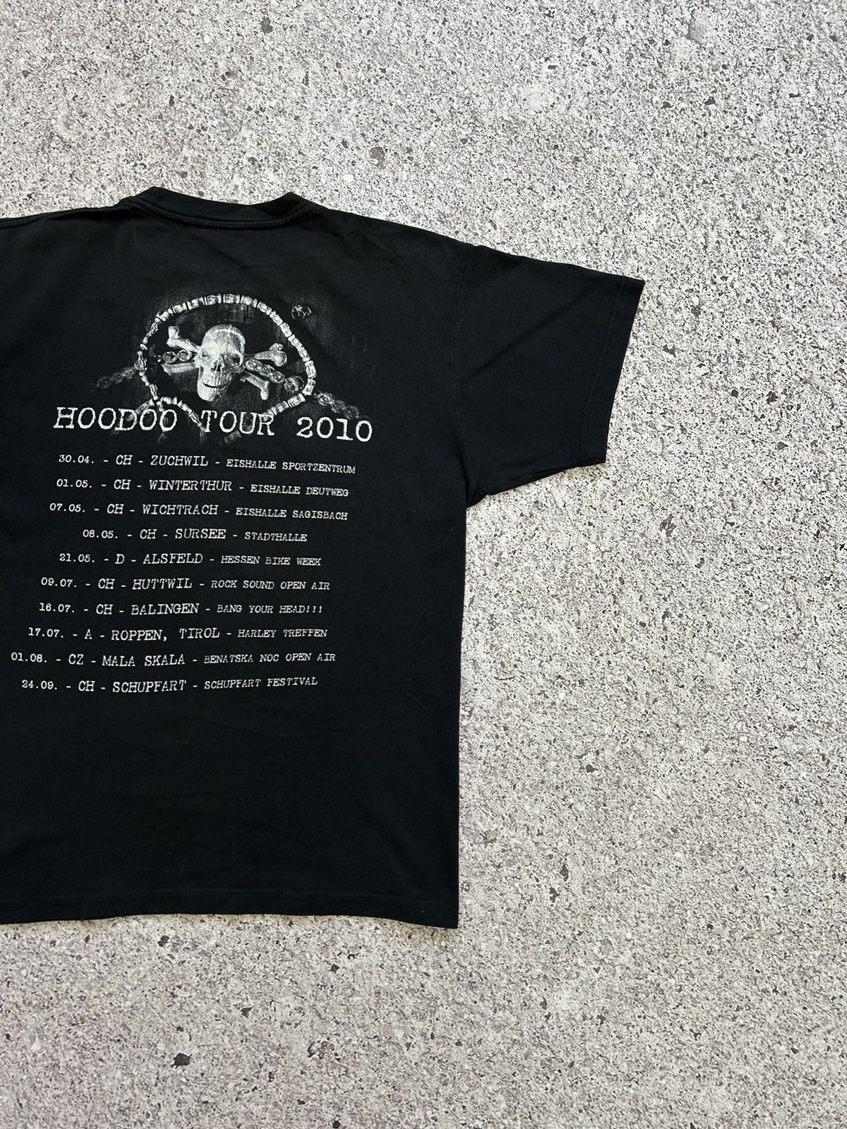 Band Tees × Vintage Vintage Krokus Hoodoo Tour 2010 Rock Band Retro T-Shirt Size US L / EU 52-54 / 3 - 8 Thumbnail