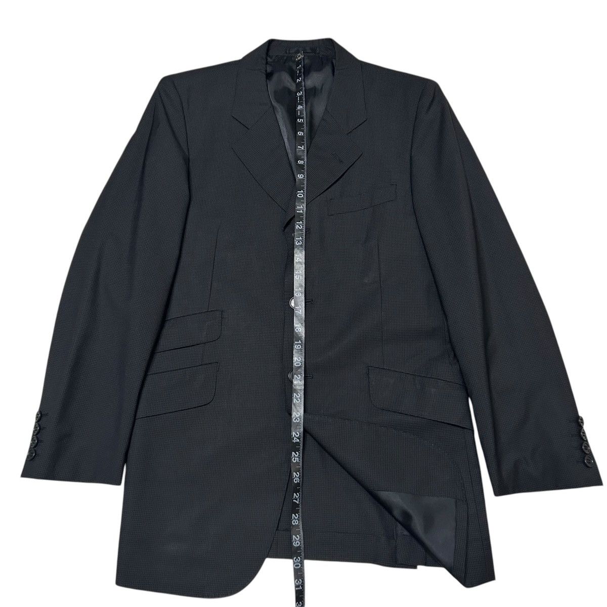 Yohji Yamamoto 751 90s Yohji Yamamoto D'URBAN A.A.R vintage suit set up men Size 38R - 11 Thumbnail