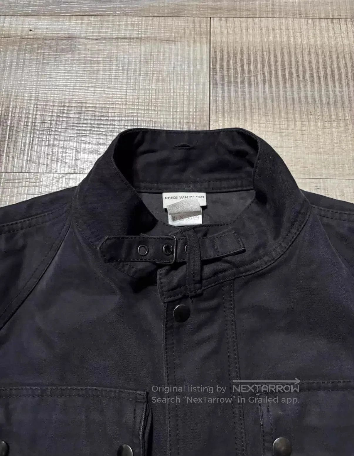 Dries Van Noten Black Utility Jacket with Multiple Pockets - Size S. Size US S / EU 44-46 / 1 - 3 Thumbnail