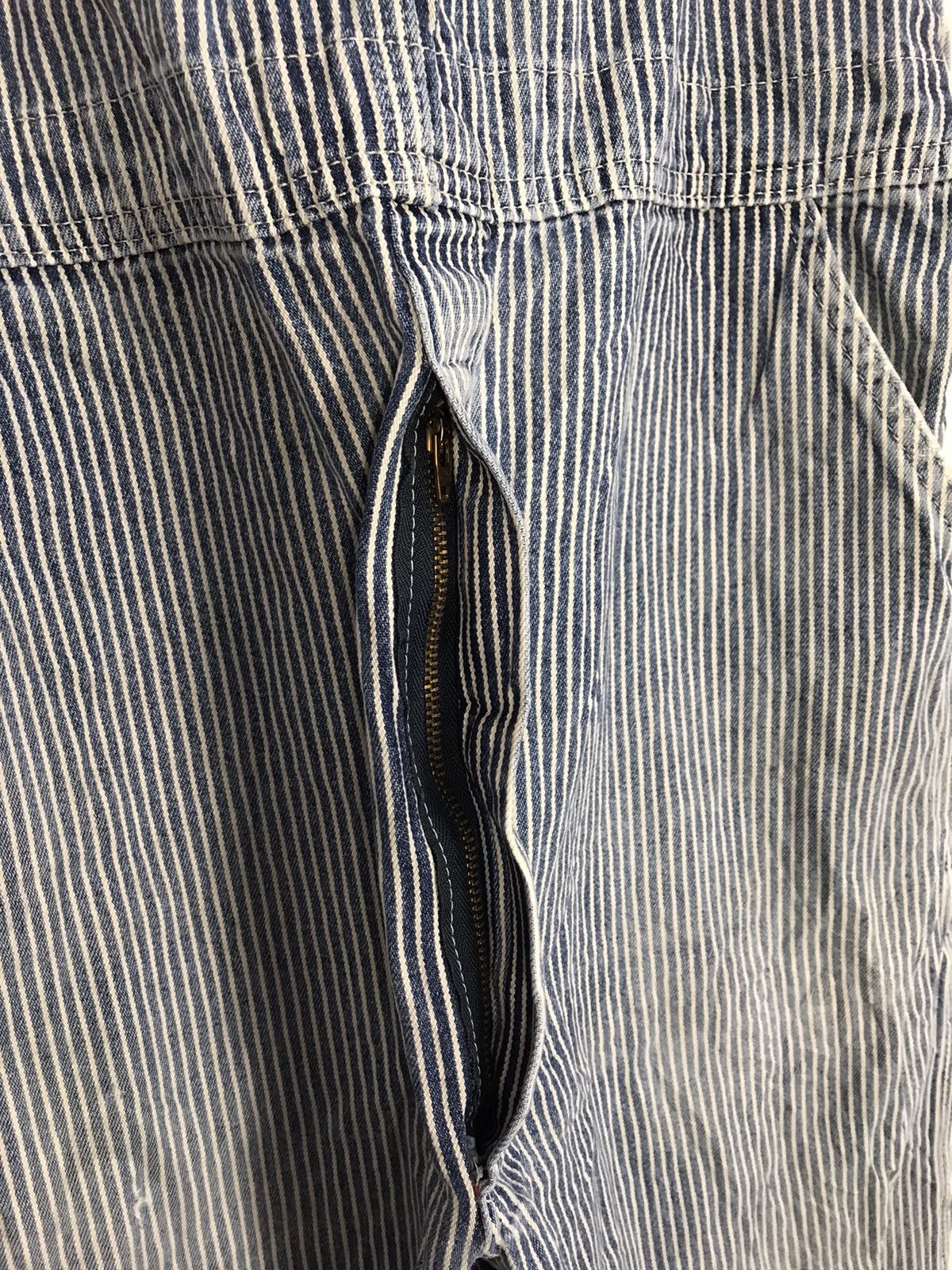 Dickies Dickies Hickory Indigo Denim Coveral Overall Jumper Workwear Size US 38 / EU 54 - 12 Thumbnail