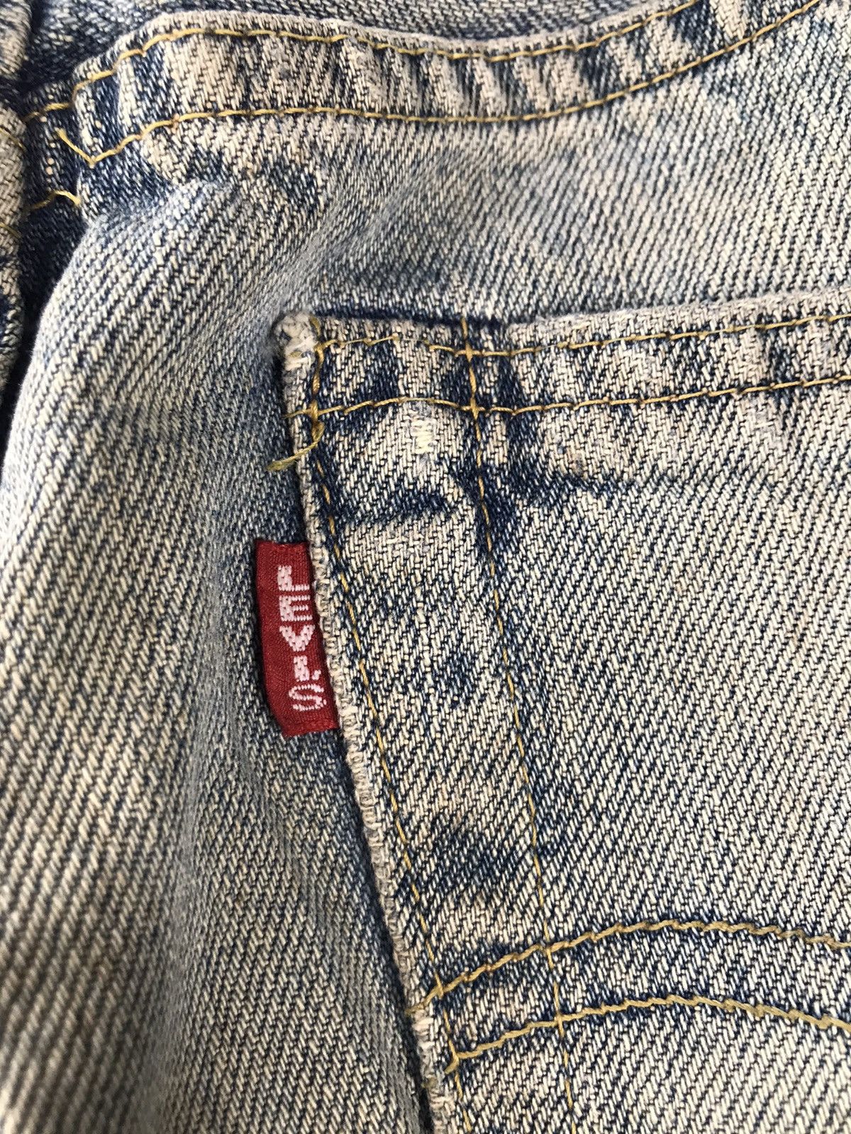 Levi's Vintage levis jeans distressed selvage Levi’s 702 3383 Size US 31 - 9 Thumbnail
