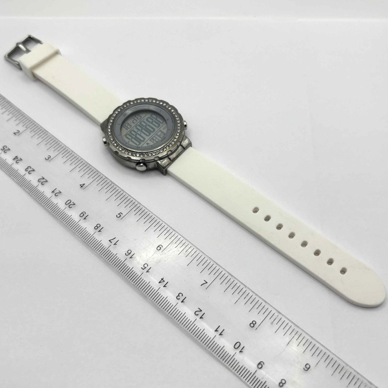 SKECHERS White Skechers Men's Digital Watch Size ONE SIZE - 4 Thumbnail