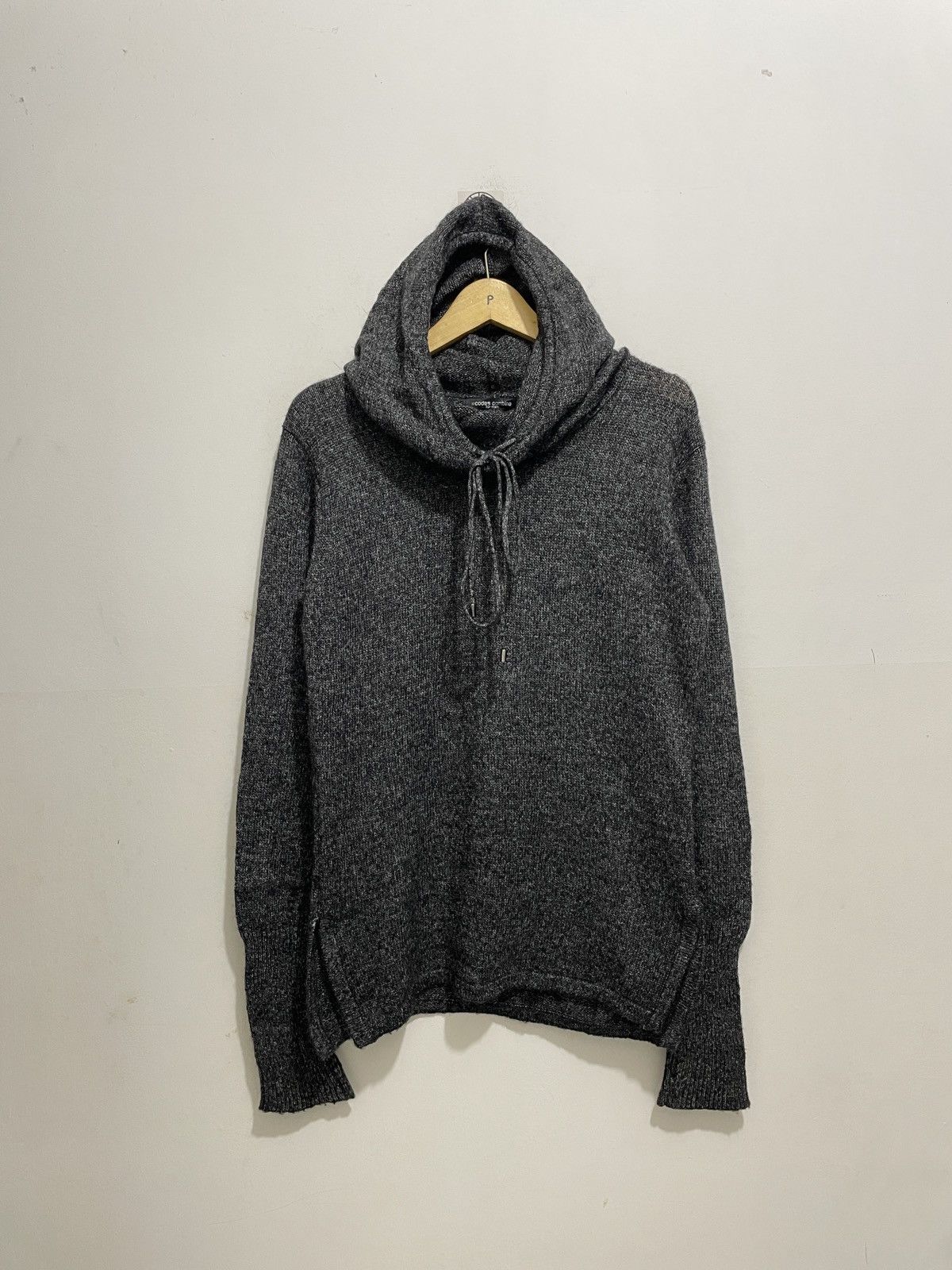 If Six Was Nine ⚡️SS25⚡️Codes Combine knitwear hoodie with finger gloves Size US L / EU 52-54 / 3 - 1 Thumbnail