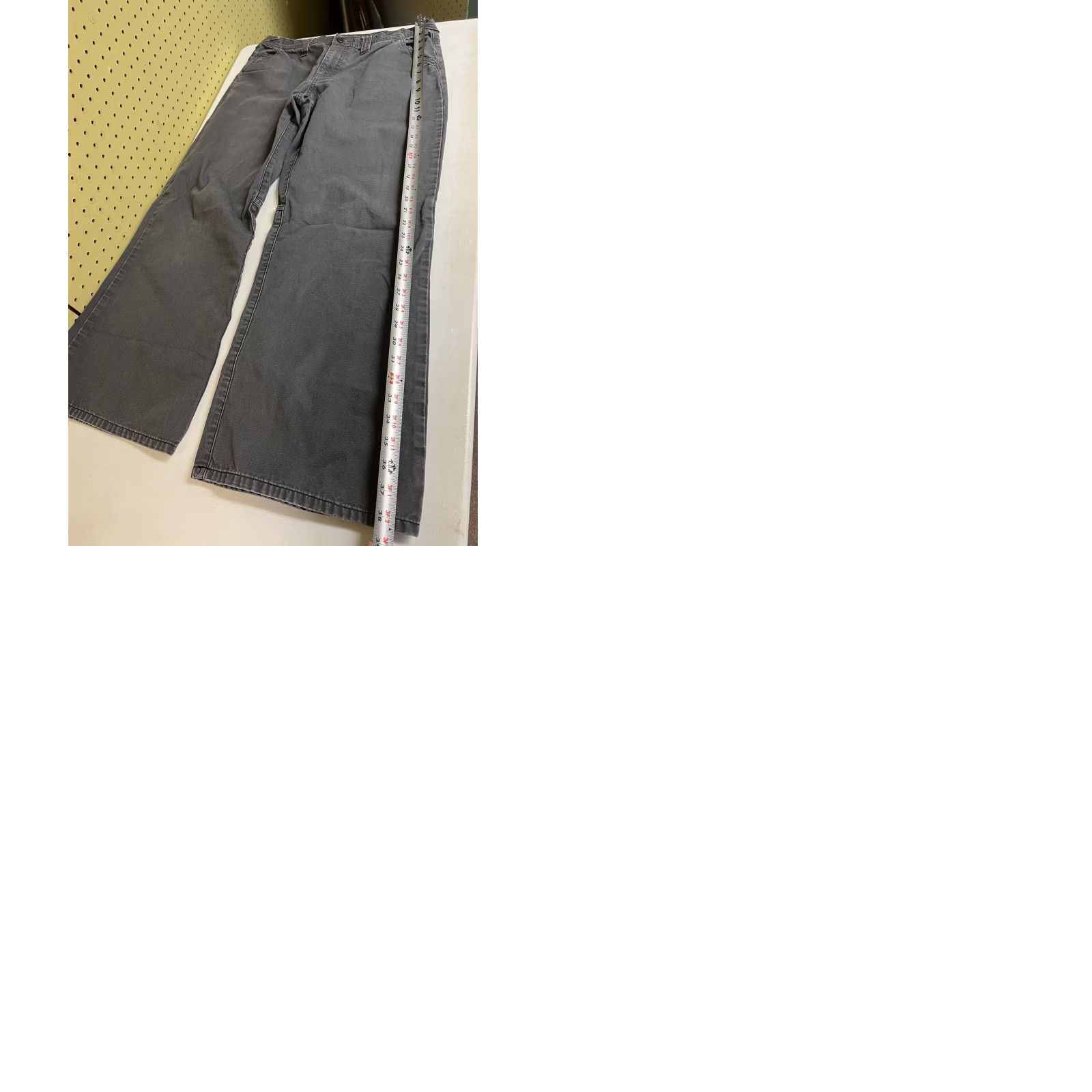 Patagonia Patagonia Womens Workwear Shop Duck Canvas Work Pant 12 Gray Size 34" / US 12 / IT 48 - 9 Thumbnail