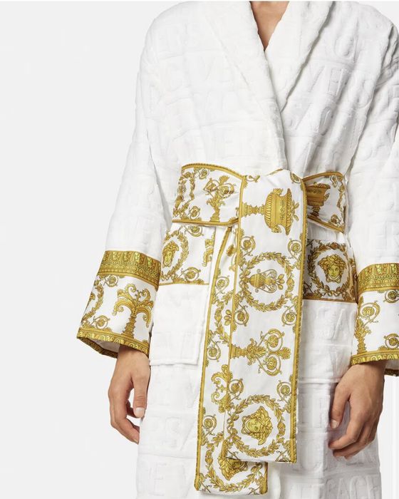 Versace VERSACE I ♡ BAROQUE BATHROBE Grailed