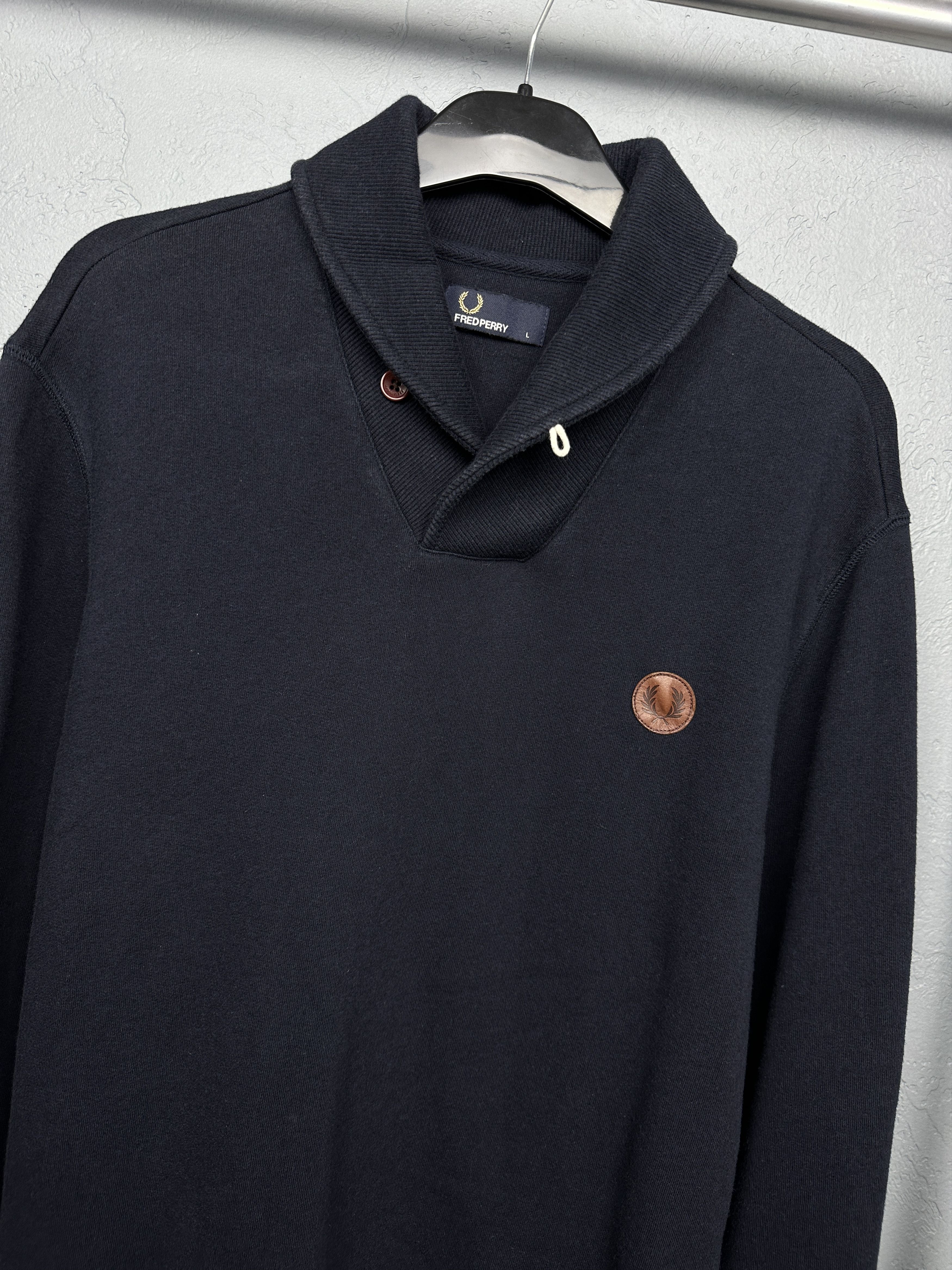 Fred Perry Fred Perry Mens Cardigan Sweater Size US L / EU 52-54 / 3 - 2 Thumbnail