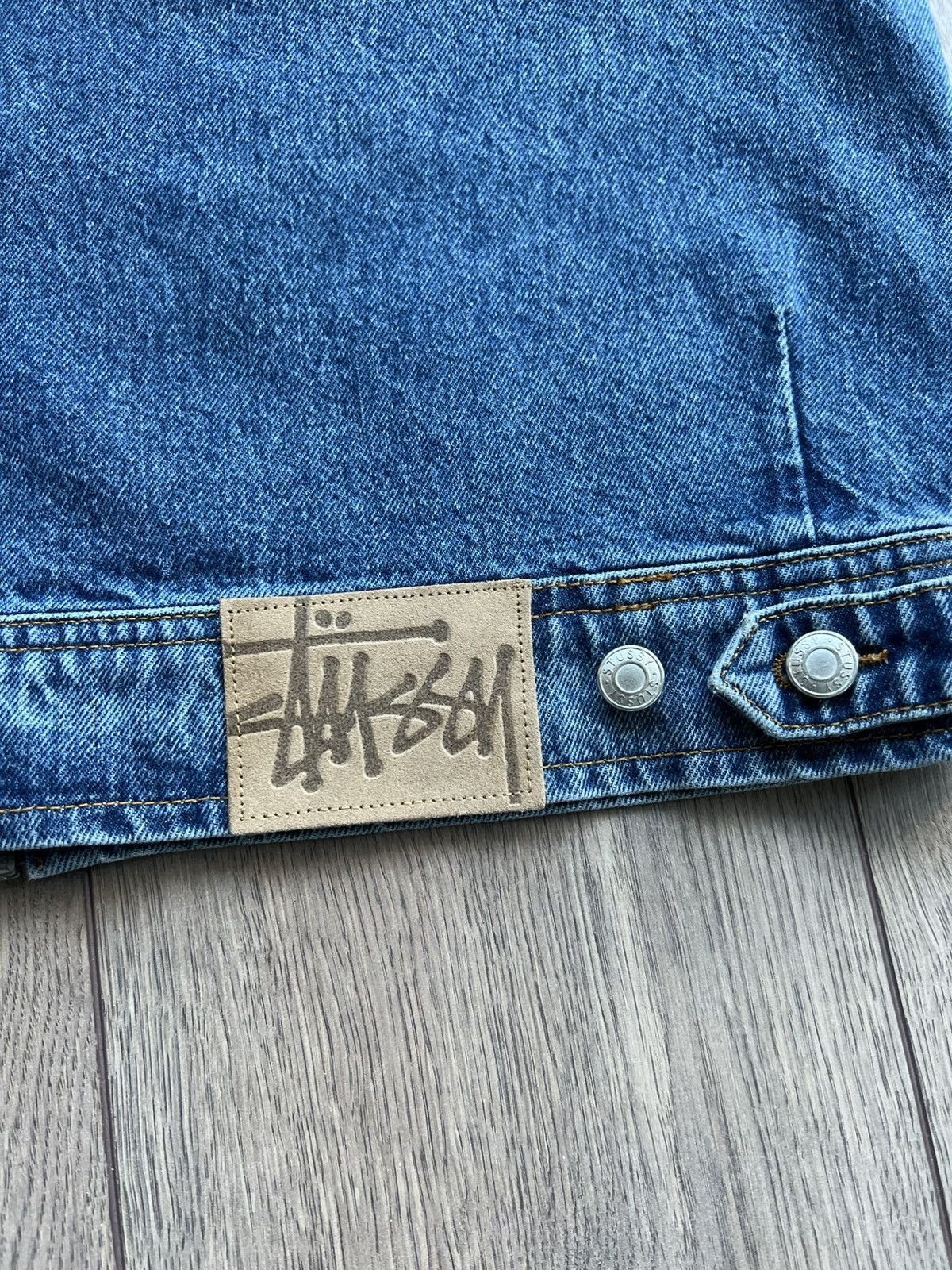 Stussy *UNRELEASED SAMPLE* Stussy Denim Zip Work Jacket Size US M / EU 48-50 / 2 - 7 Thumbnail