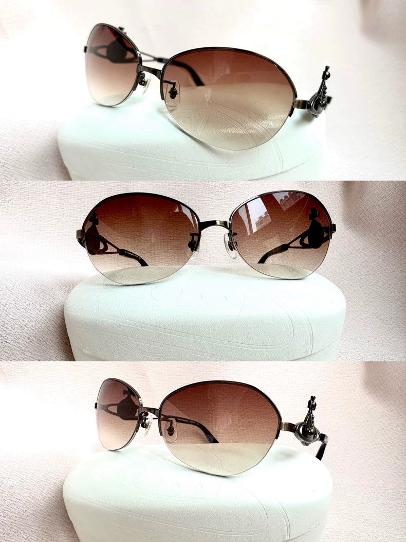 Vivienne Westwood Vivienne Westwood Vintage Large Saturn Logo Sunglasses Size ONE SIZE - 2 Thumbnail